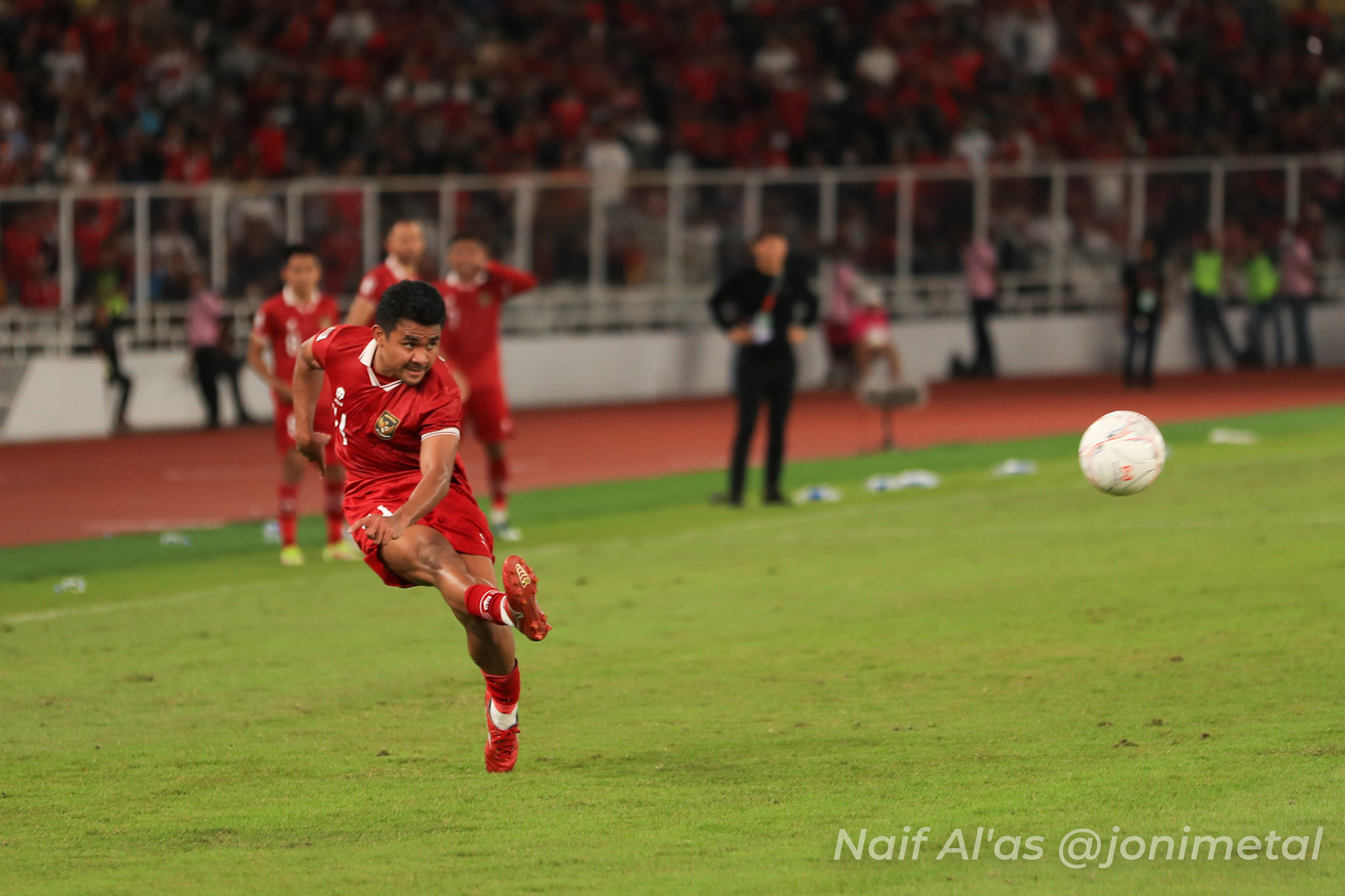 Jumat, 6 Januari 2022. AFF2022 - Semifinal, Leg 1 - Indonesia 0-0 Vietnam di Stadion Utama Gelora Bung Karno, Senayan - Jakarta