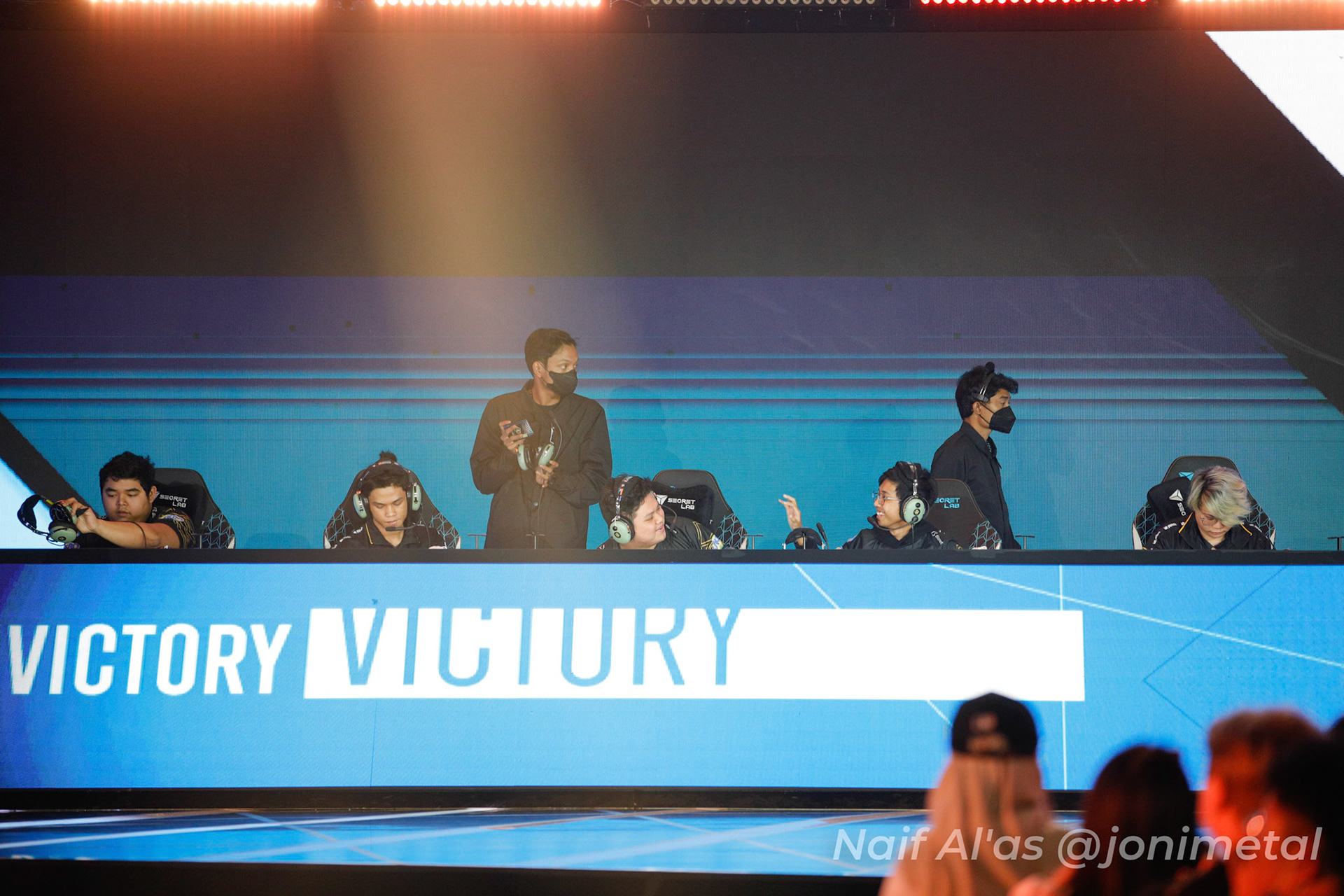 Jumat, 14 Januari 2023. M4 - Playoff Day 7 - Mobile Legends M4 World Championship di Tennis Indoor Senayan, Jakarta