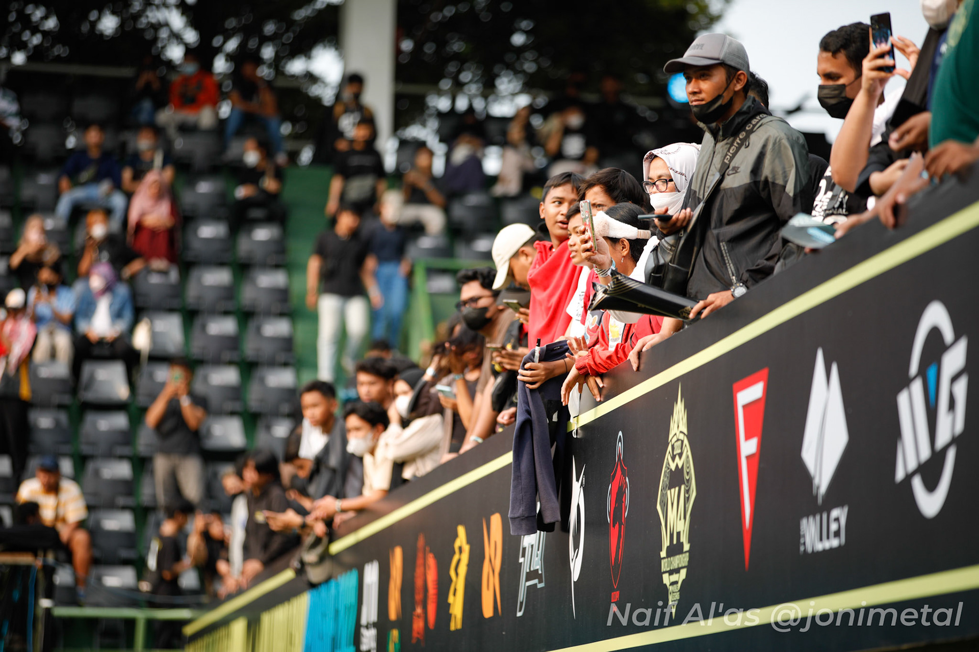 Sabtu, 14 Januari 2023. M4 - Playoff Day 8 - Mobile Legends M4 World Championship di Tennis Indoor Senayan, Jakarta