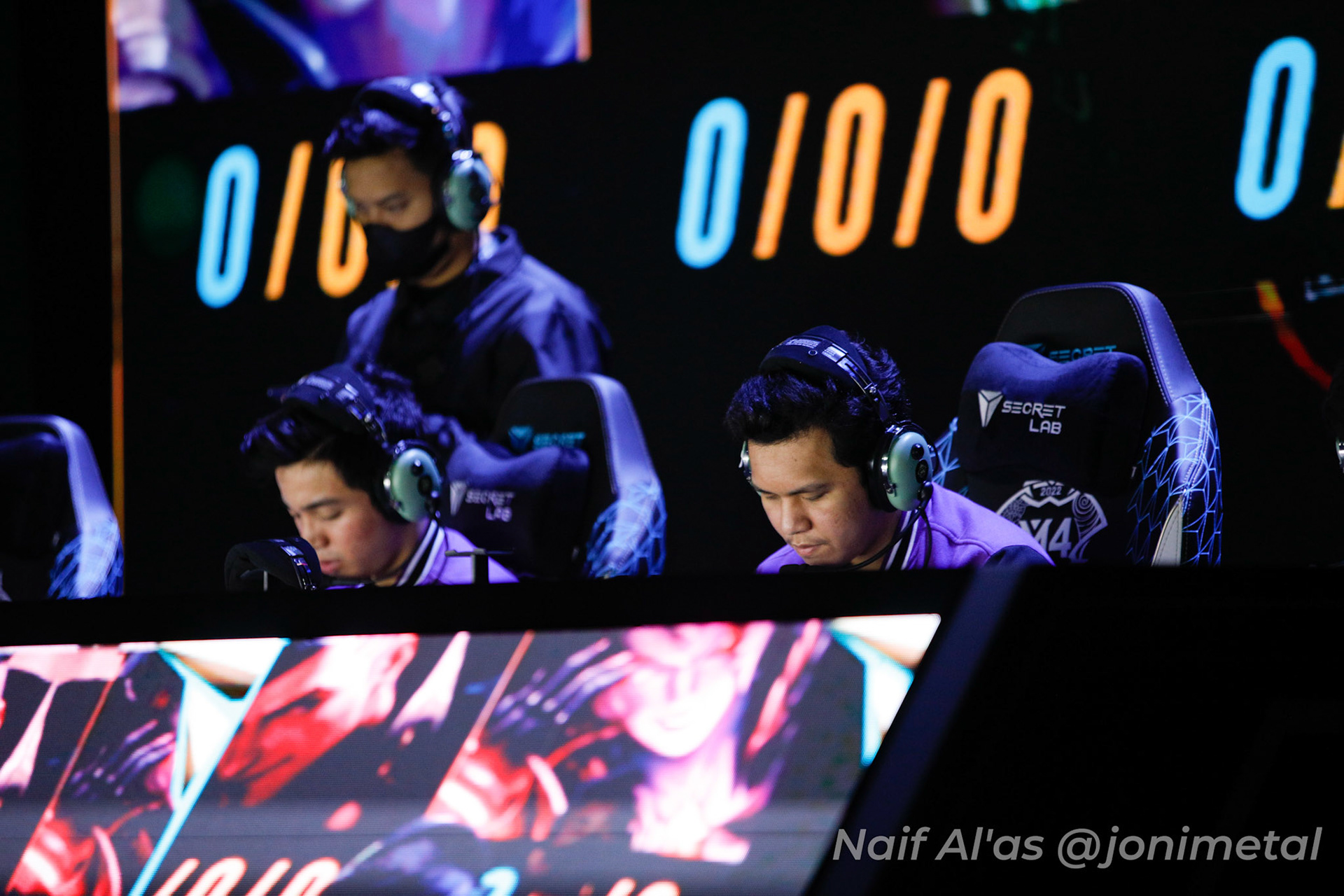 Kamis, 12 Januari 2023 . M4 - Playoff Day 6 - Mobile Legends M4 World Championship di Tennis Indoor Senayan, Jakarta