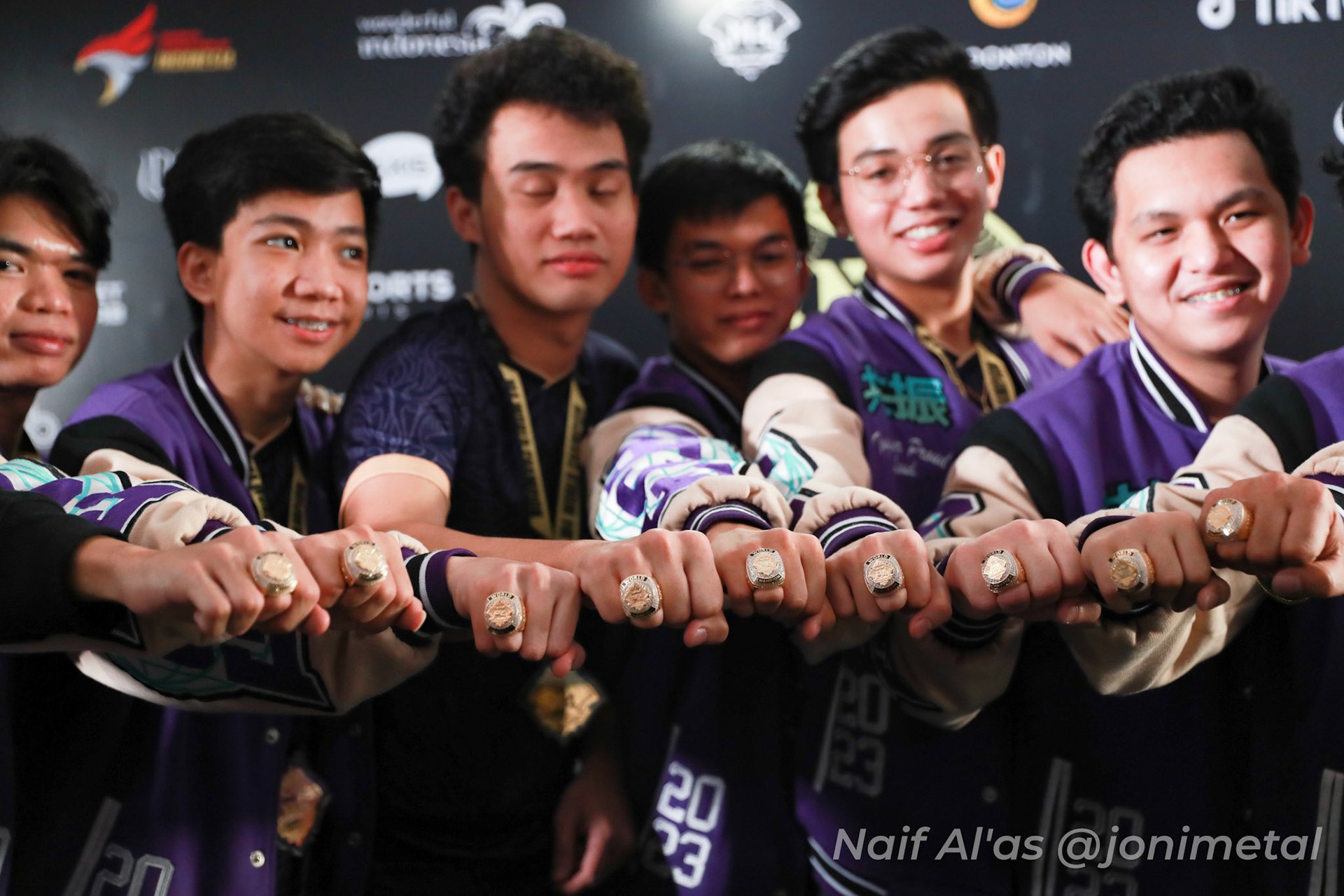 Minggu, 15 Januari 2023. M4 - Playoff Day 9 - Mobile Legends M4 World Championship di Tennis Indoor Senayan, Jakarta