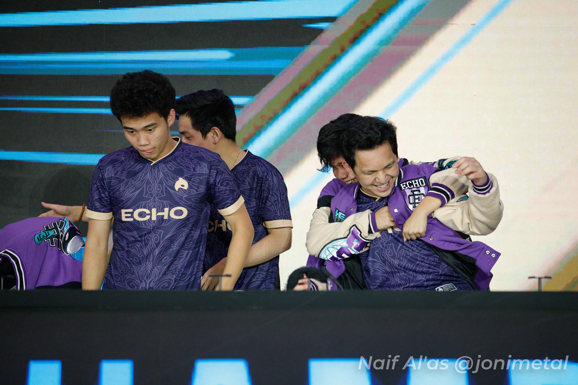 Minggu, 15 Januari 2023. M4 - Playoff Day 9 - Mobile Legends M4 World Championship di Tennis Indoor Senayan, Jakarta