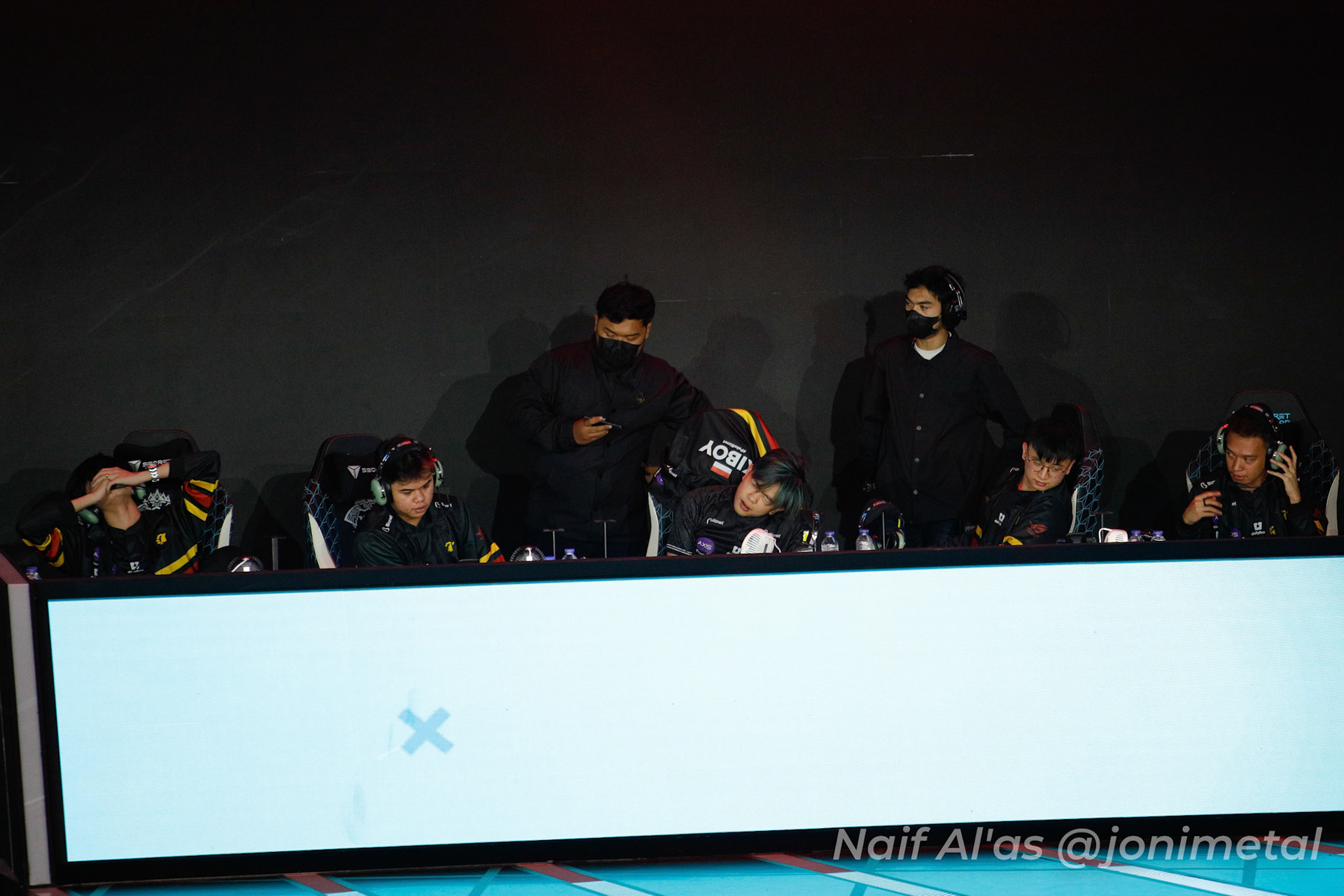 Sabtu, 14 Januari 2023. M4 - Playoff Day 8 - Mobile Legends M4 World Championship di Tennis Indoor Senayan, Jakarta