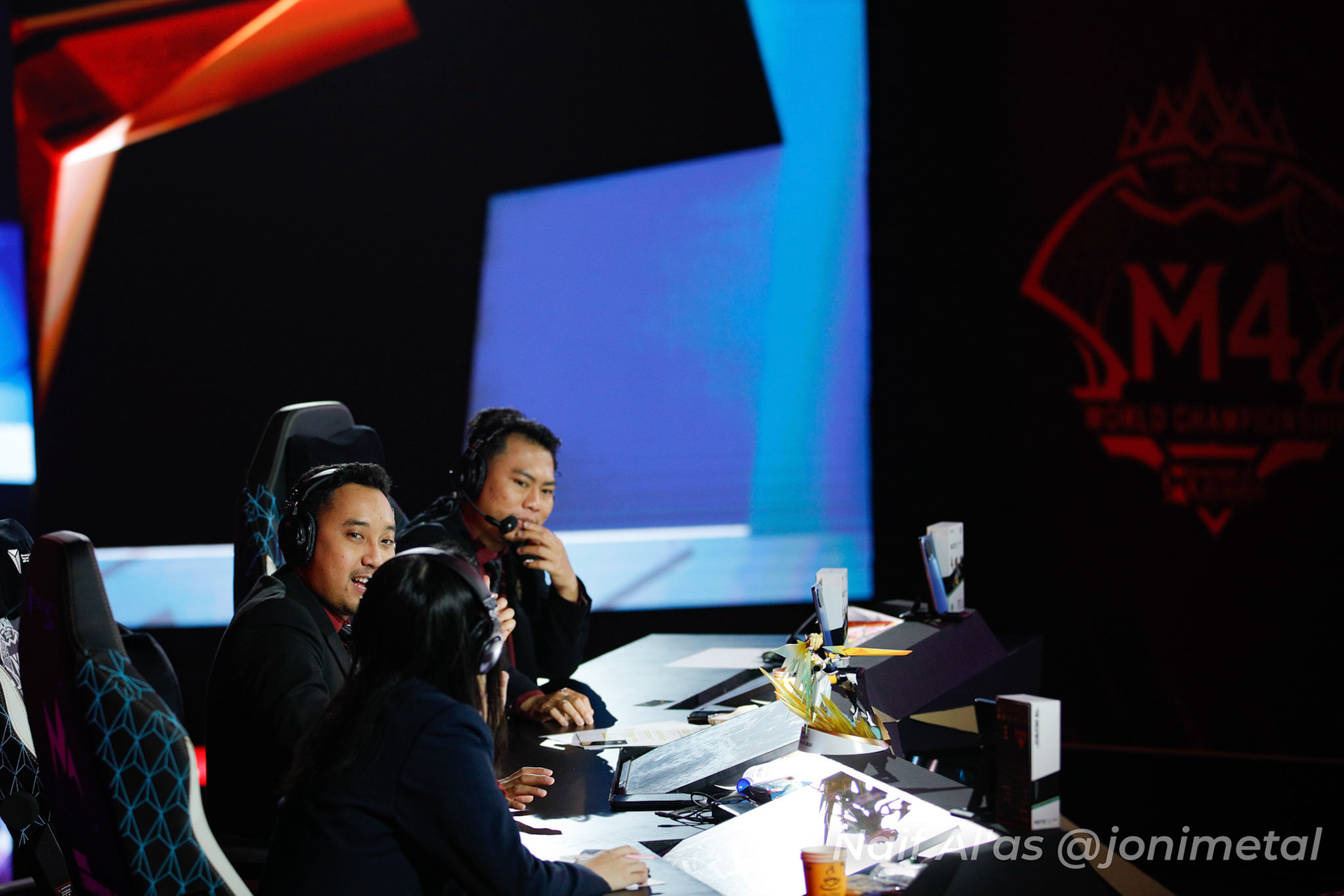 Jumat, 14 Januari 2023. M4 - Playoff Day 7 - Mobile Legends M4 World Championship di Tennis Indoor Senayan, Jakarta