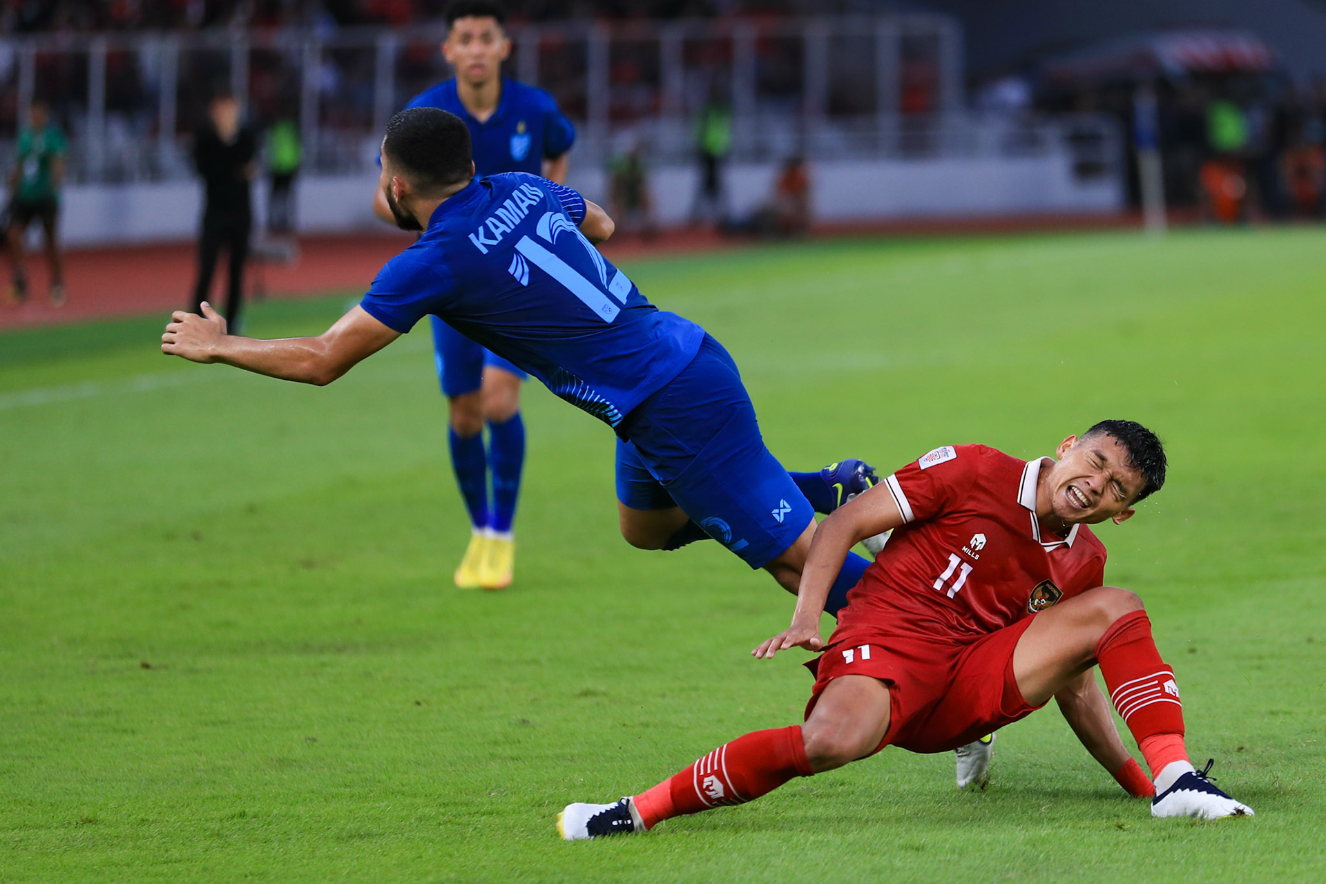 Kamis, 29 Desember 2022. AFF2022 - Group A - Indonesia 1-1 Thailand di Stadion Utama Gelora Bung Karno, Senayan - Jakarta