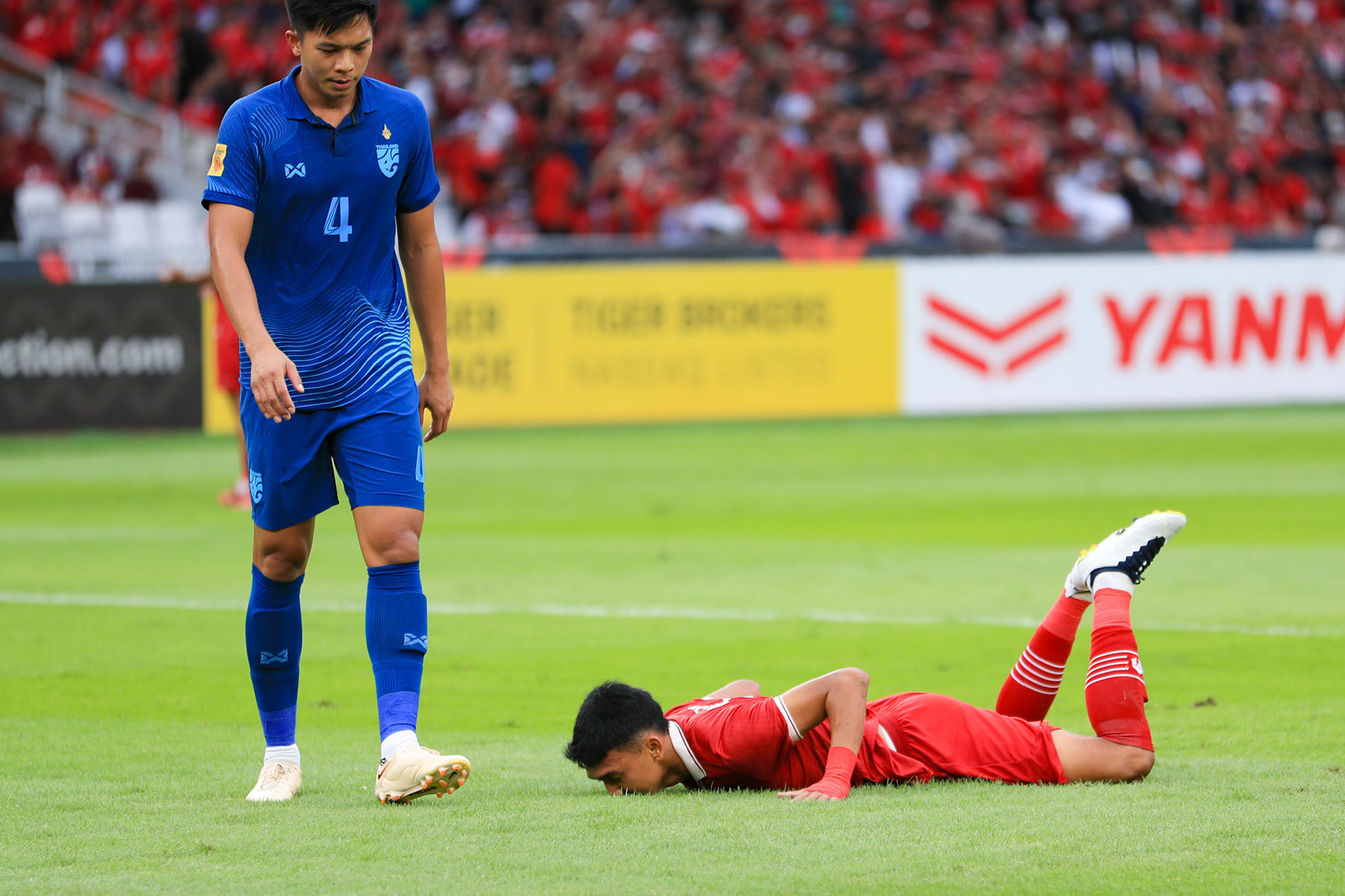 Kamis, 29 Desember 2022. AFF2022 - Group A - Indonesia 1-1 Thailand di Stadion Utama Gelora Bung Karno, Senayan - Jakarta