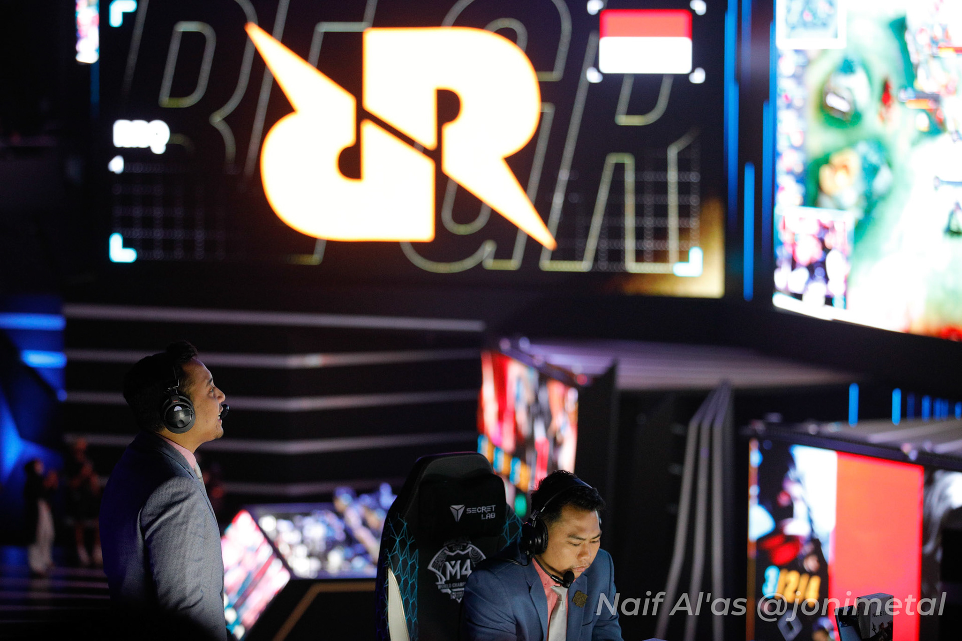 Sabtu, 14 Januari 2023. M4 - Playoff Day 8 - Mobile Legends M4 World Championship di Tennis Indoor Senayan, Jakarta