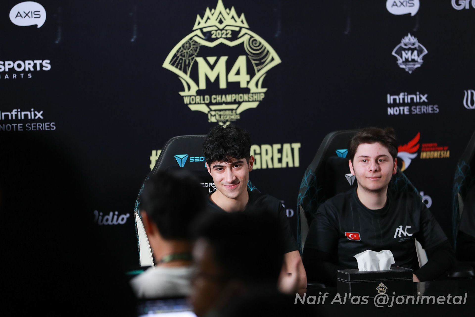 Selasa, 10 Januari 2023. M4 - Playoff Day 4 - Mobile Legends M4 World Championship di Tennis Indoor Senayan, Jakarta