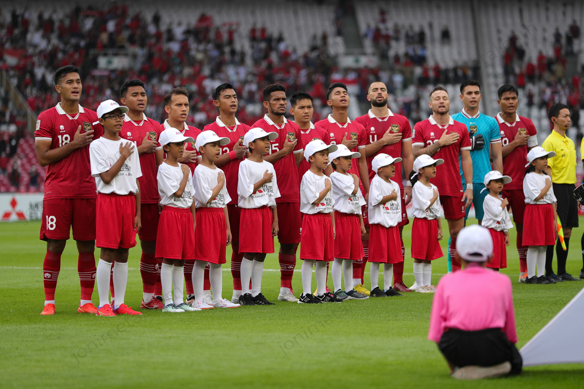Jumat, 23 Desember 2022. AFF2022 - Indonesia 2-1 Kamboja di Stadion Utama Gelora Bung Karno, Senayan - Jakarta