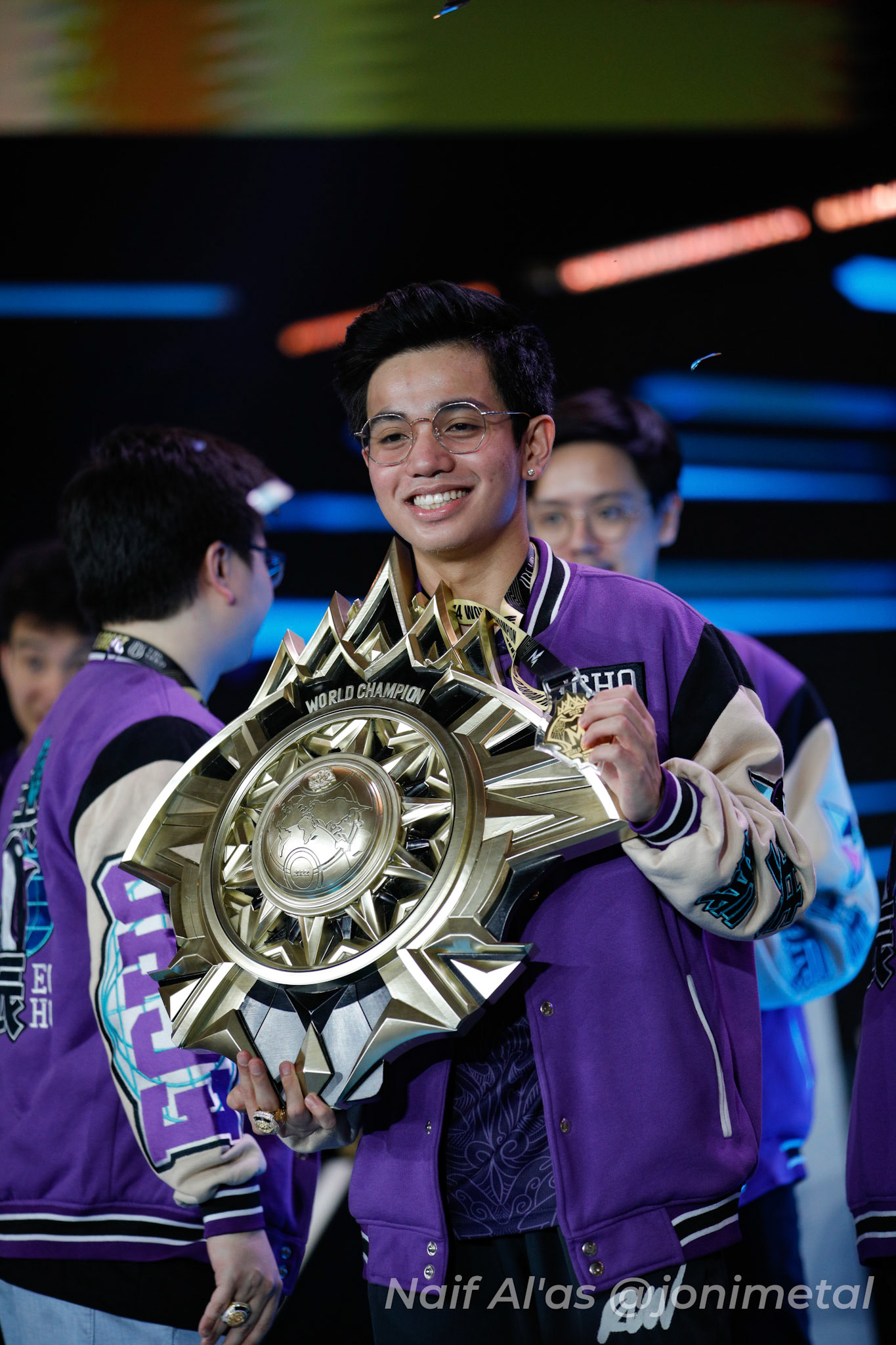 Minggu, 15 Januari 2023. M4 - Playoff Day 9 - Mobile Legends M4 World Championship di Tennis Indoor Senayan, Jakarta