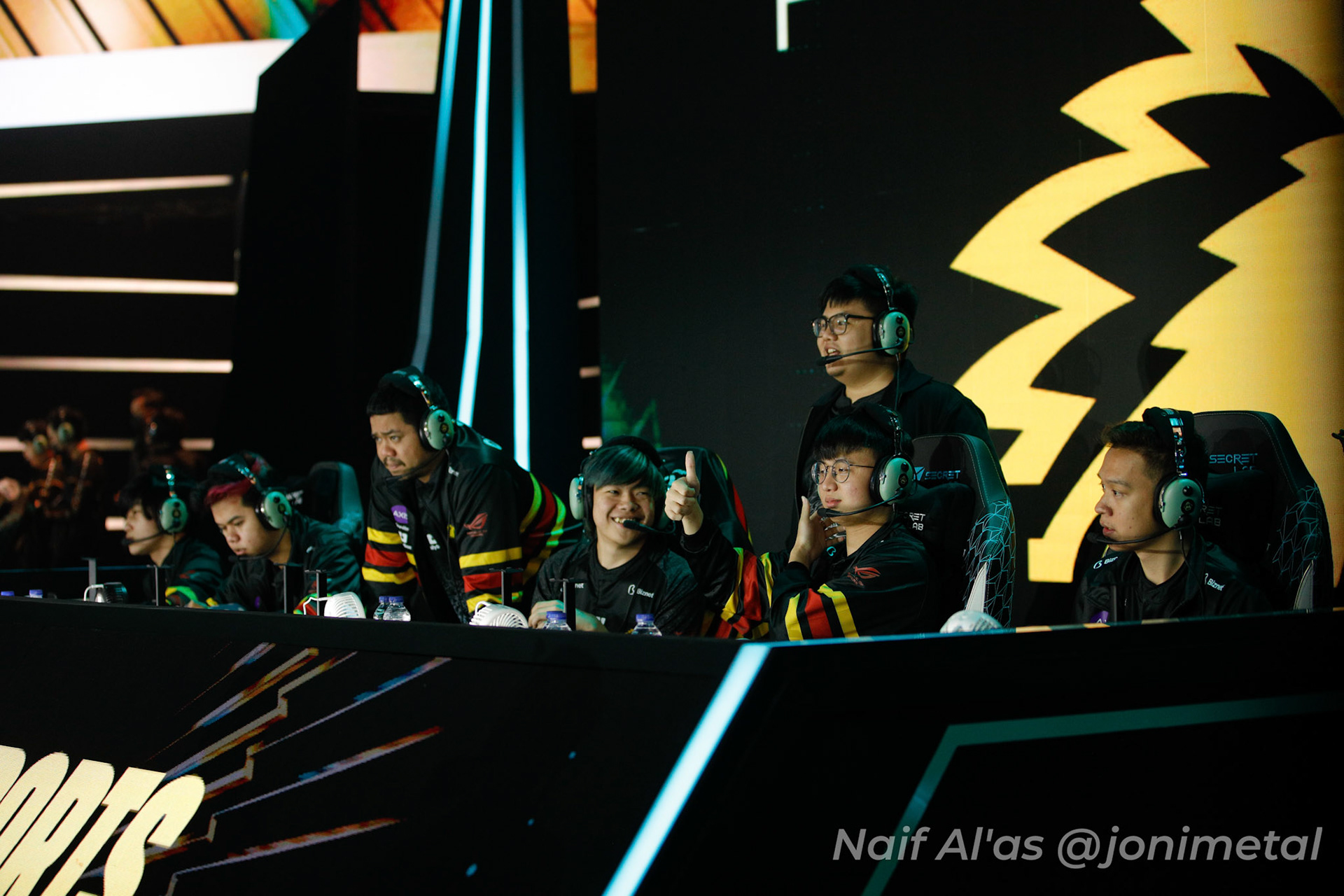 Sabtu, 14 Januari 2023. M4 - Playoff Day 8 - Mobile Legends M4 World Championship di Tennis Indoor Senayan, Jakarta