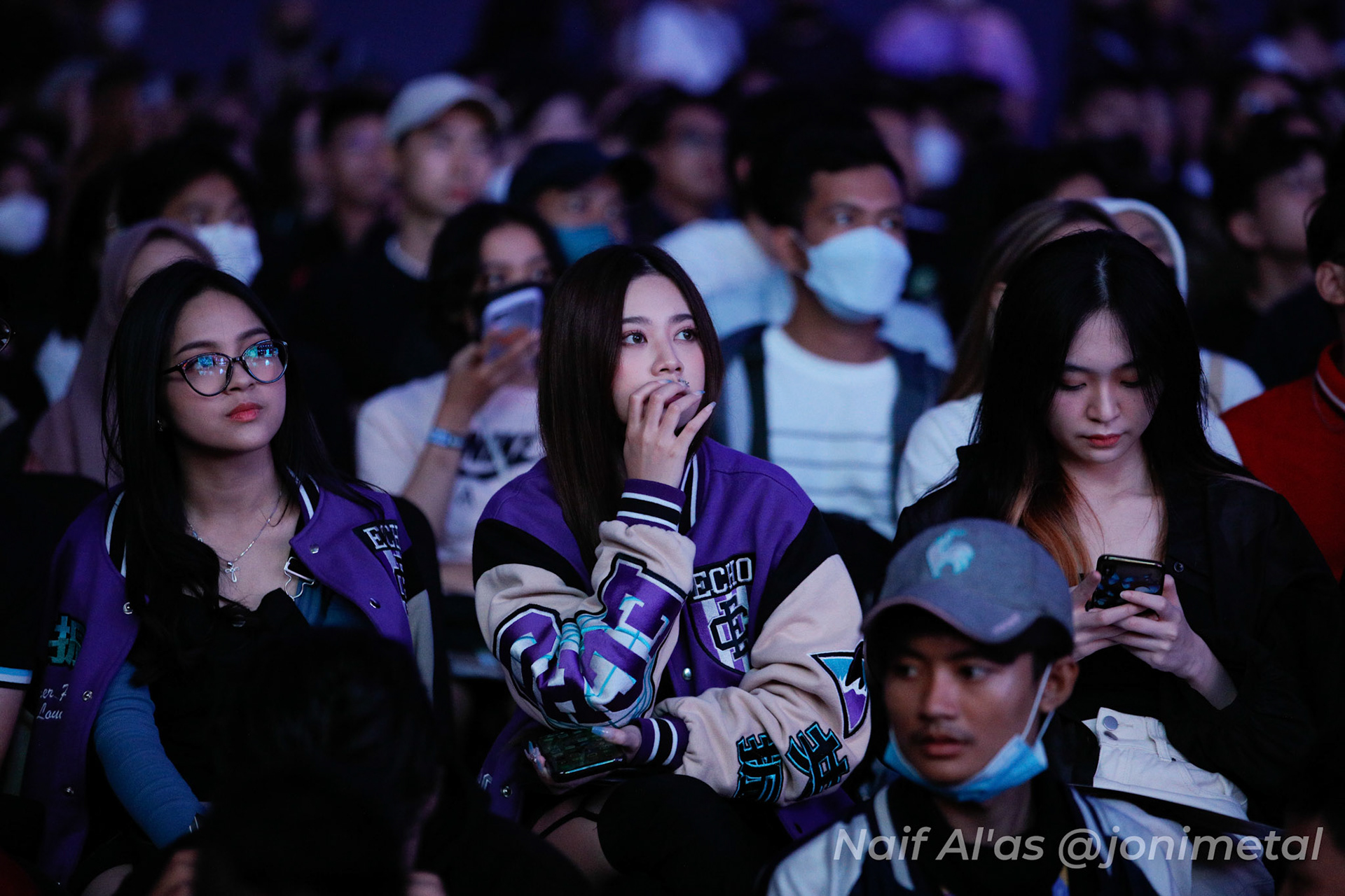 Minggu, 15 Januari 2023. M4 - Playoff Day 9 - Mobile Legends M4 World Championship di Tennis Indoor Senayan, Jakarta