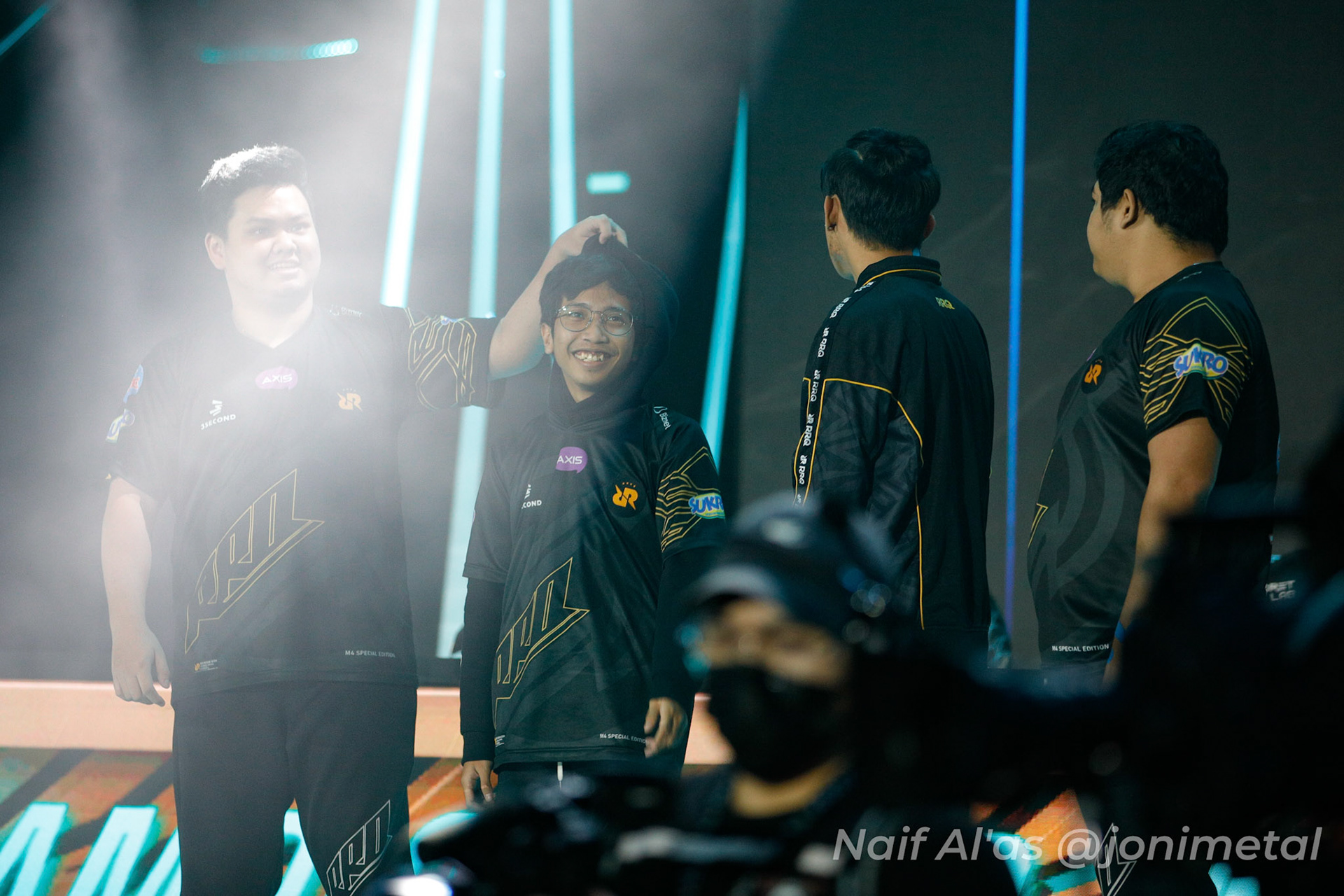 Sabtu, 14 Januari 2023. M4 - Playoff Day 8 - Mobile Legends M4 World Championship di Tennis Indoor Senayan, Jakarta