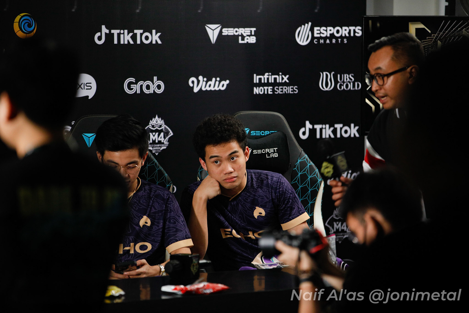 Sabtu, 14 Januari 2023. M4 - Playoff Day 8 - Mobile Legends M4 World Championship di Tennis Indoor Senayan, Jakarta