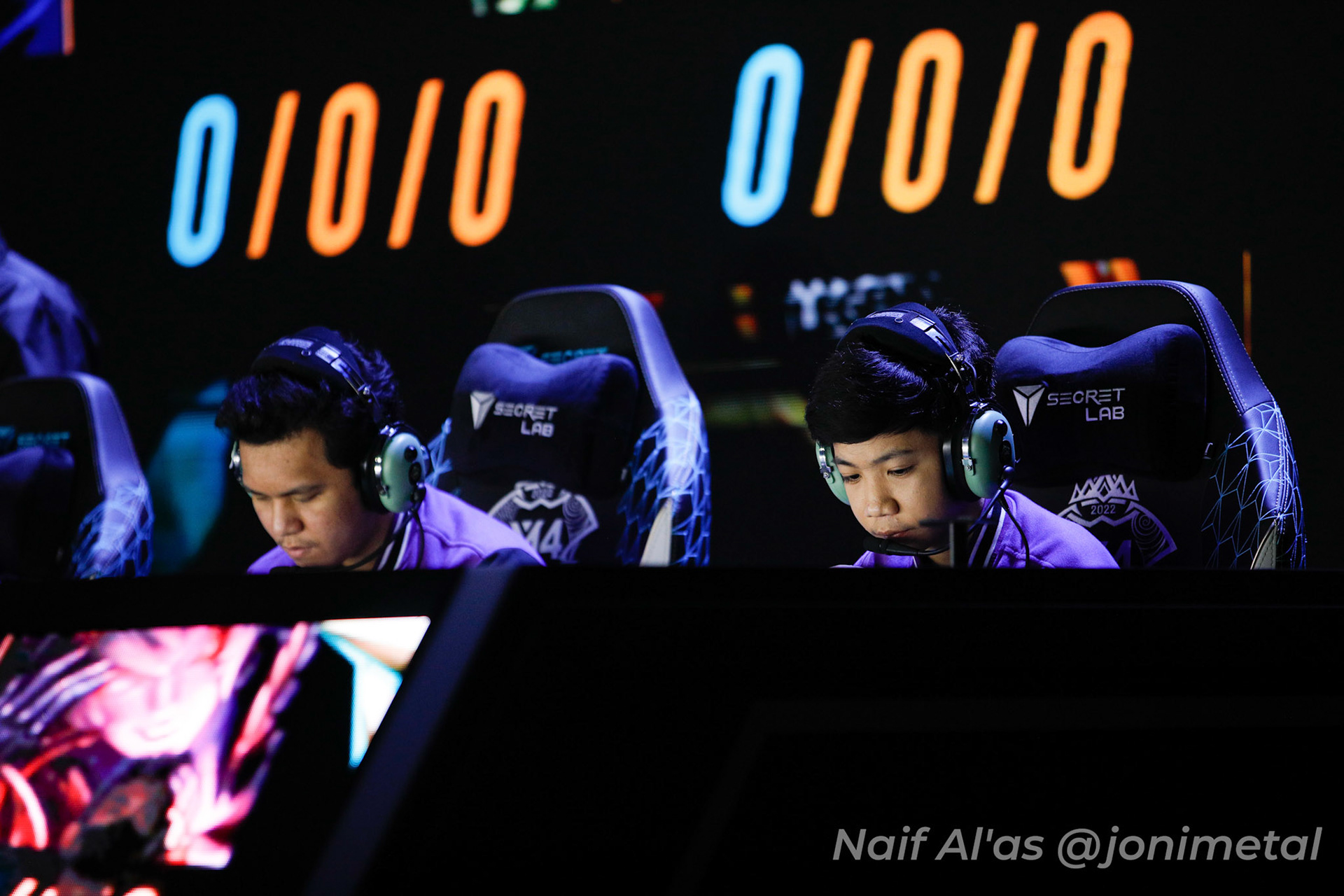 Kamis, 12 Januari 2023 . M4 - Playoff Day 6 - Mobile Legends M4 World Championship di Tennis Indoor Senayan, Jakarta