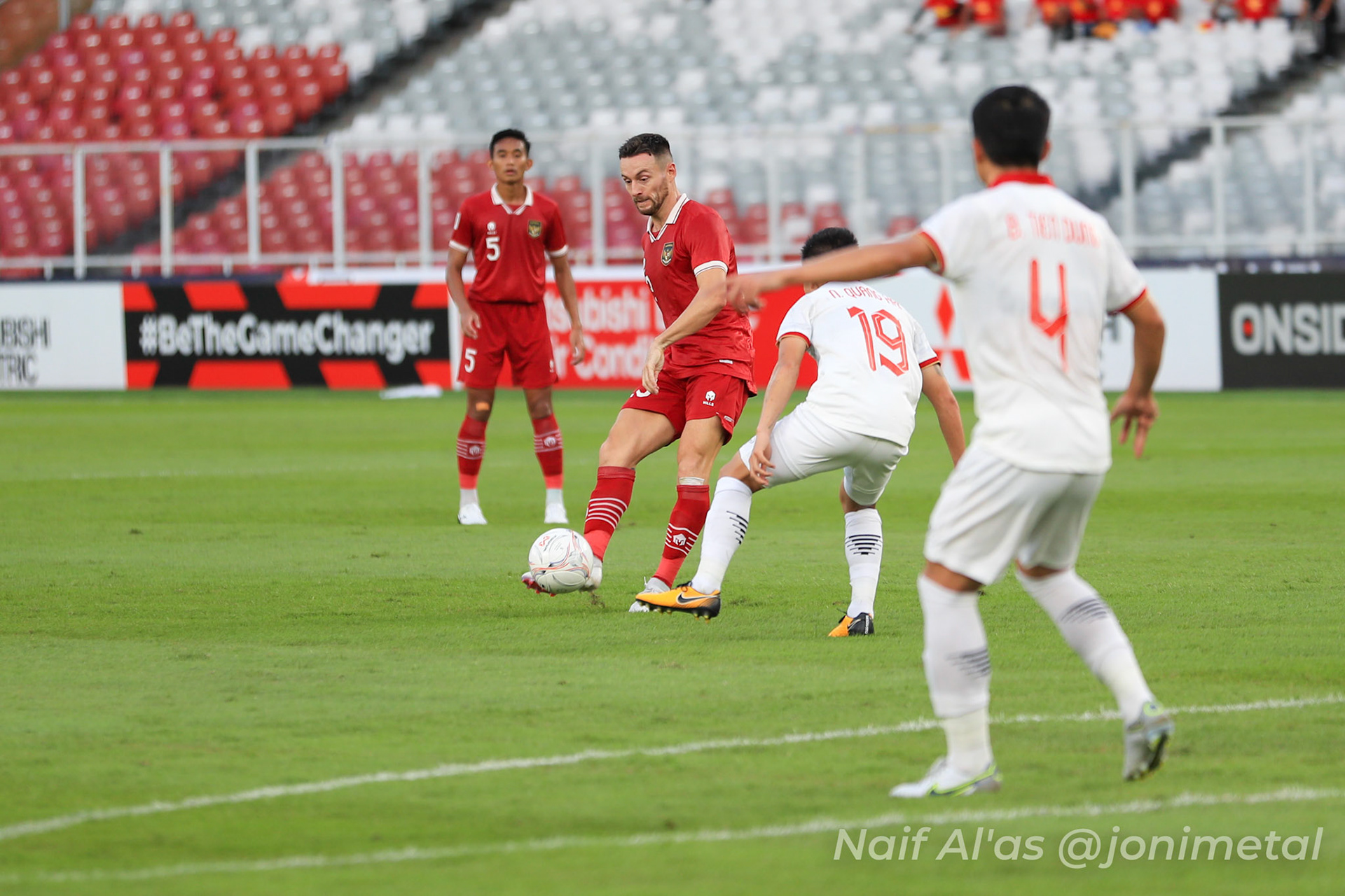 Jumat, 6 Januari 2022. AFF2022 - Semifinal, Leg 1 - Indonesia 0-0 Vietnam di Stadion Utama Gelora Bung Karno, Senayan - Jakarta