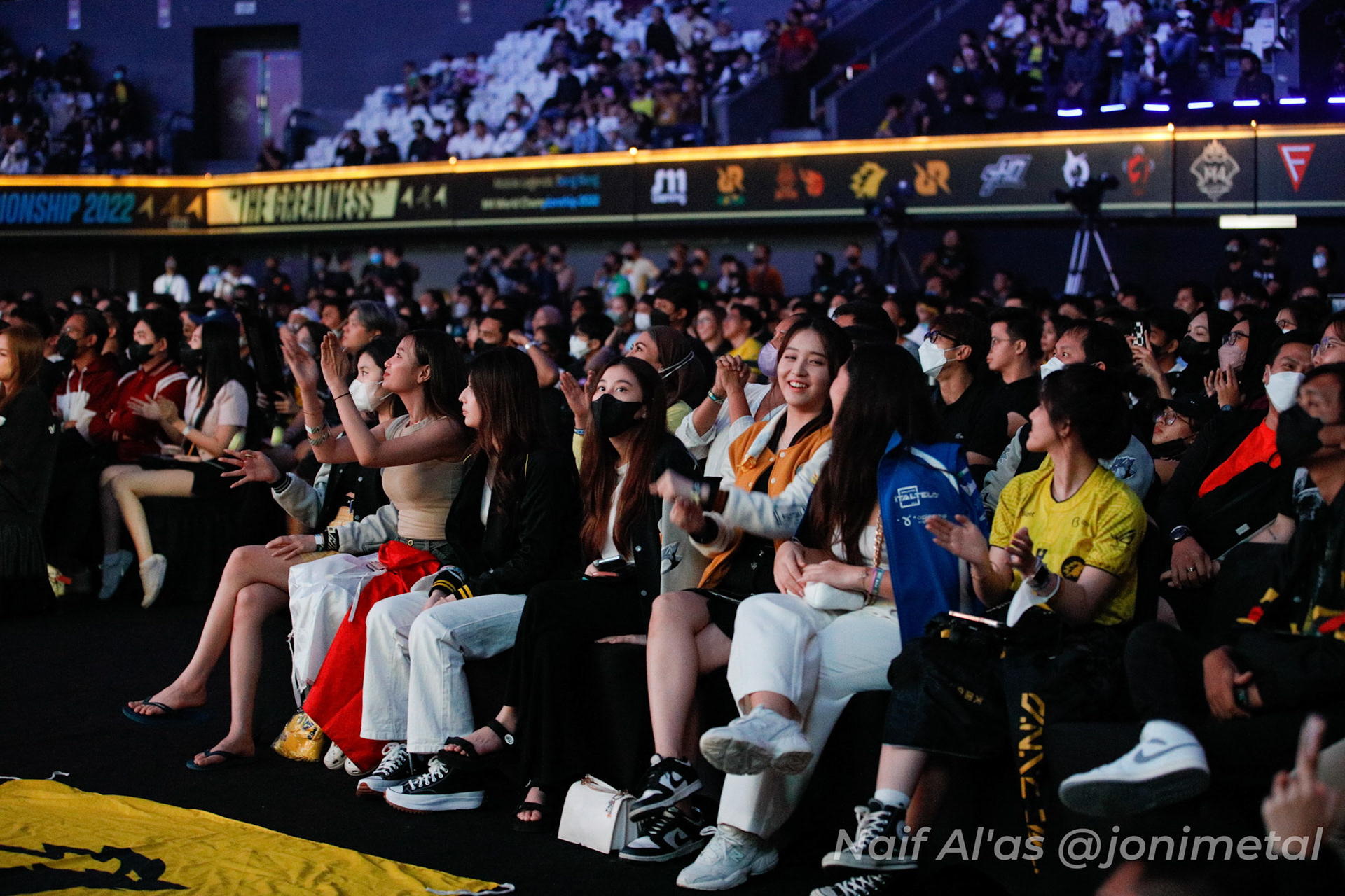 Jumat, 14 Januari 2023. M4 - Playoff Day 7 - Mobile Legends M4 World Championship di Tennis Indoor Senayan, Jakarta