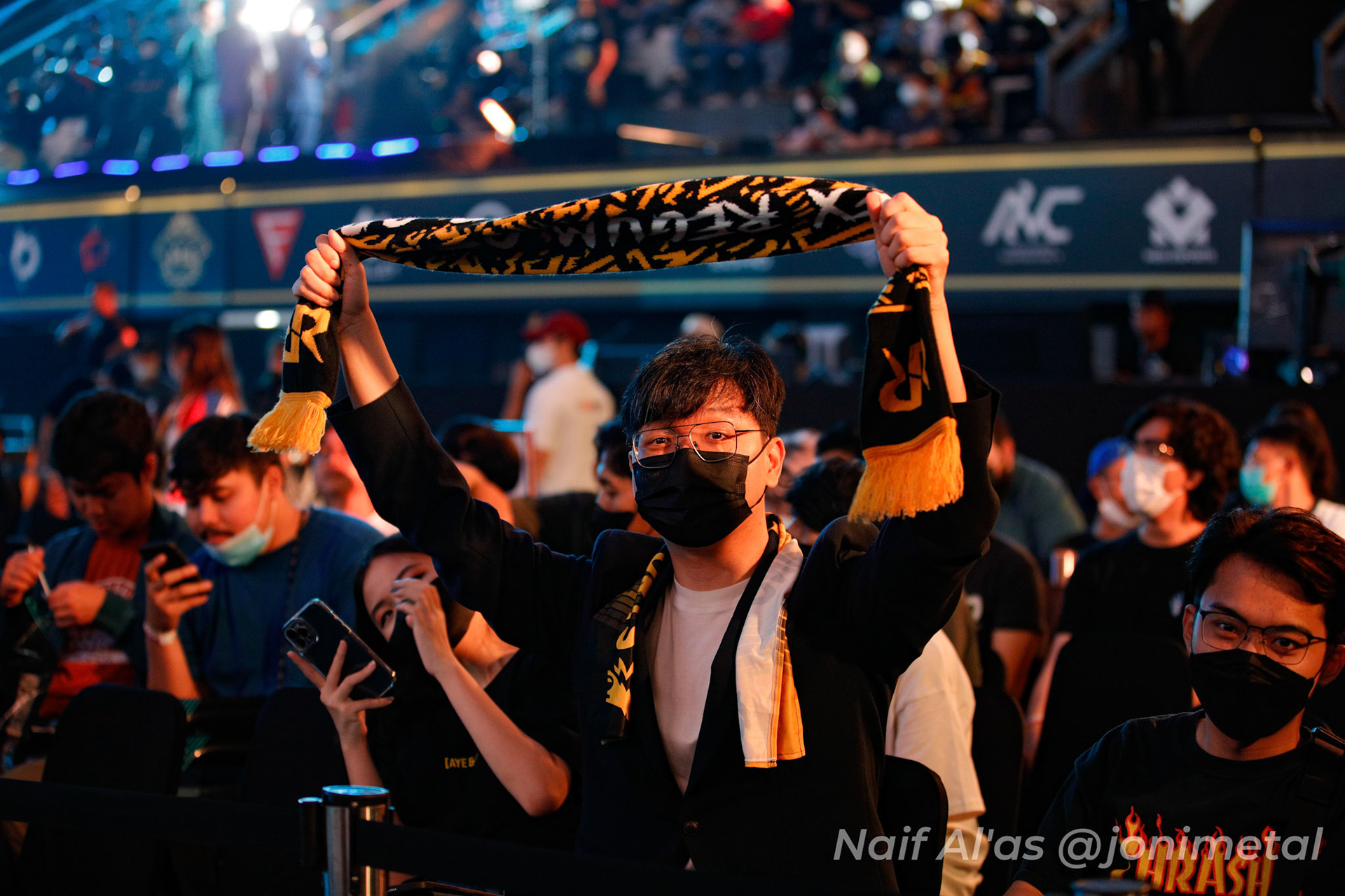 Sabtu, 14 Januari 2023. M4 - Playoff Day 8 - Mobile Legends M4 World Championship di Tennis Indoor Senayan, Jakarta