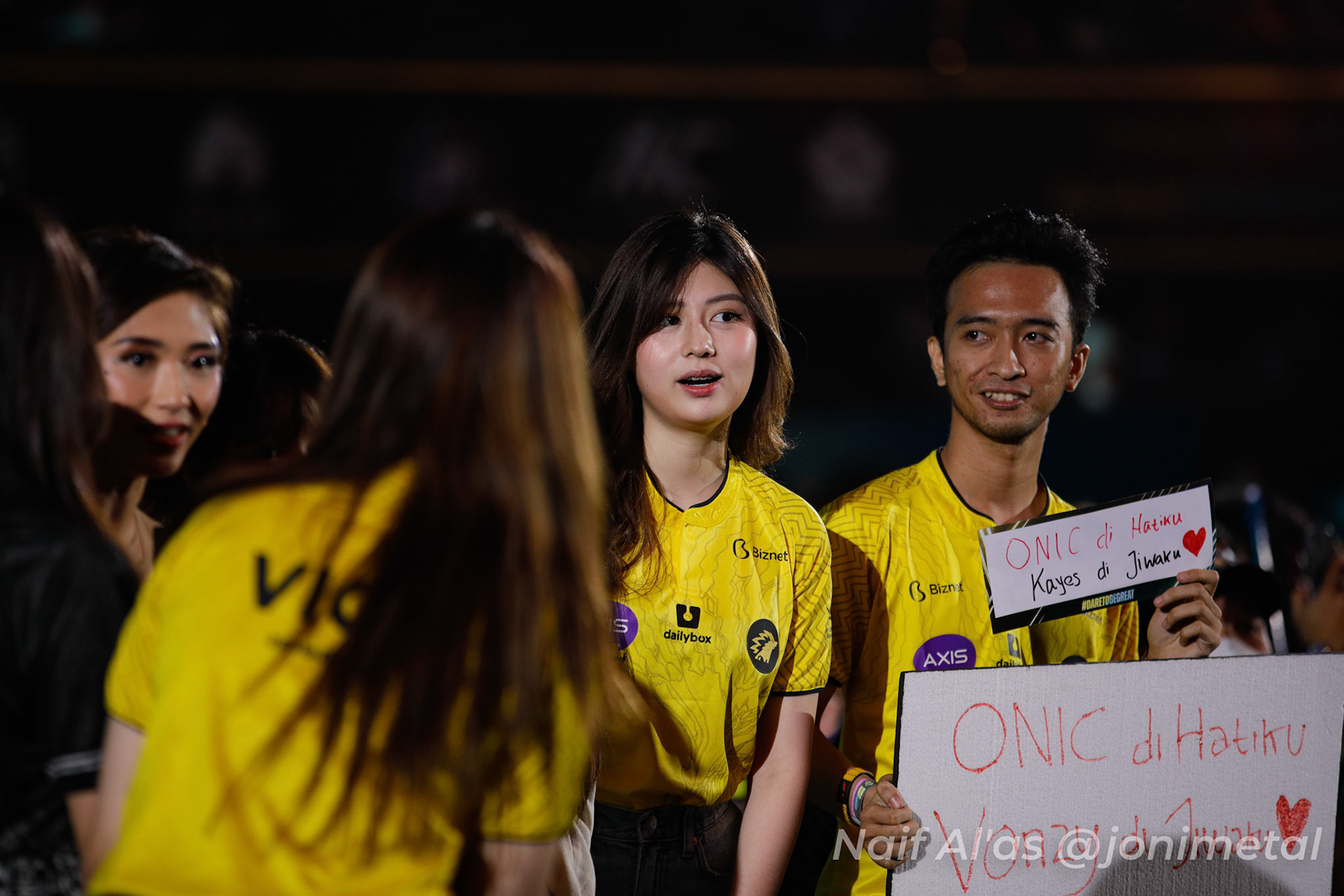 Sabtu, 14 Januari 2023. M4 - Playoff Day 8 - Mobile Legends M4 World Championship di Tennis Indoor Senayan, Jakarta