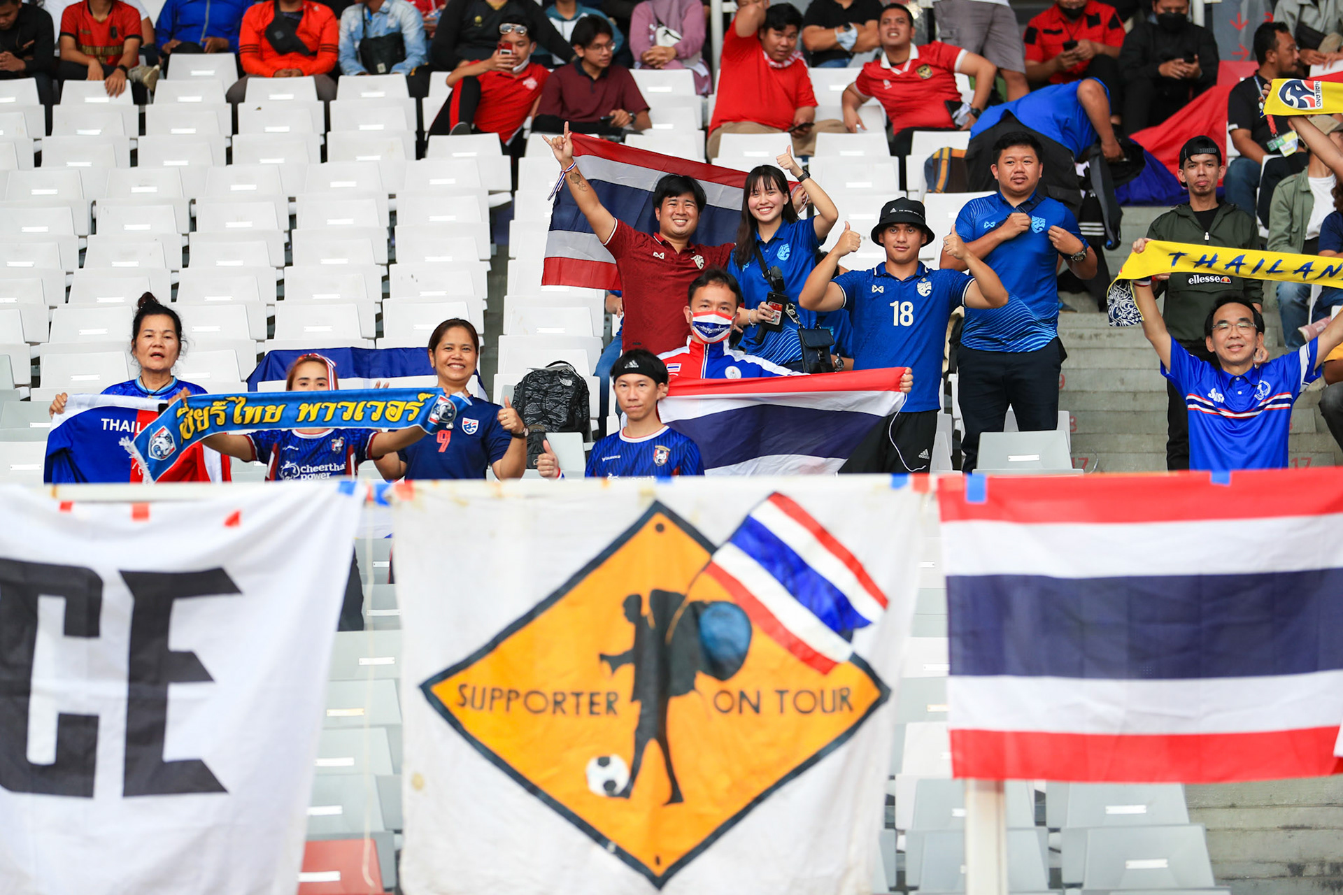 Kamis, 29 Desember 2022. AFF2022 - Group A - Indonesia 1-1 Thailand di Stadion Utama Gelora Bung Karno, Senayan - Jakarta