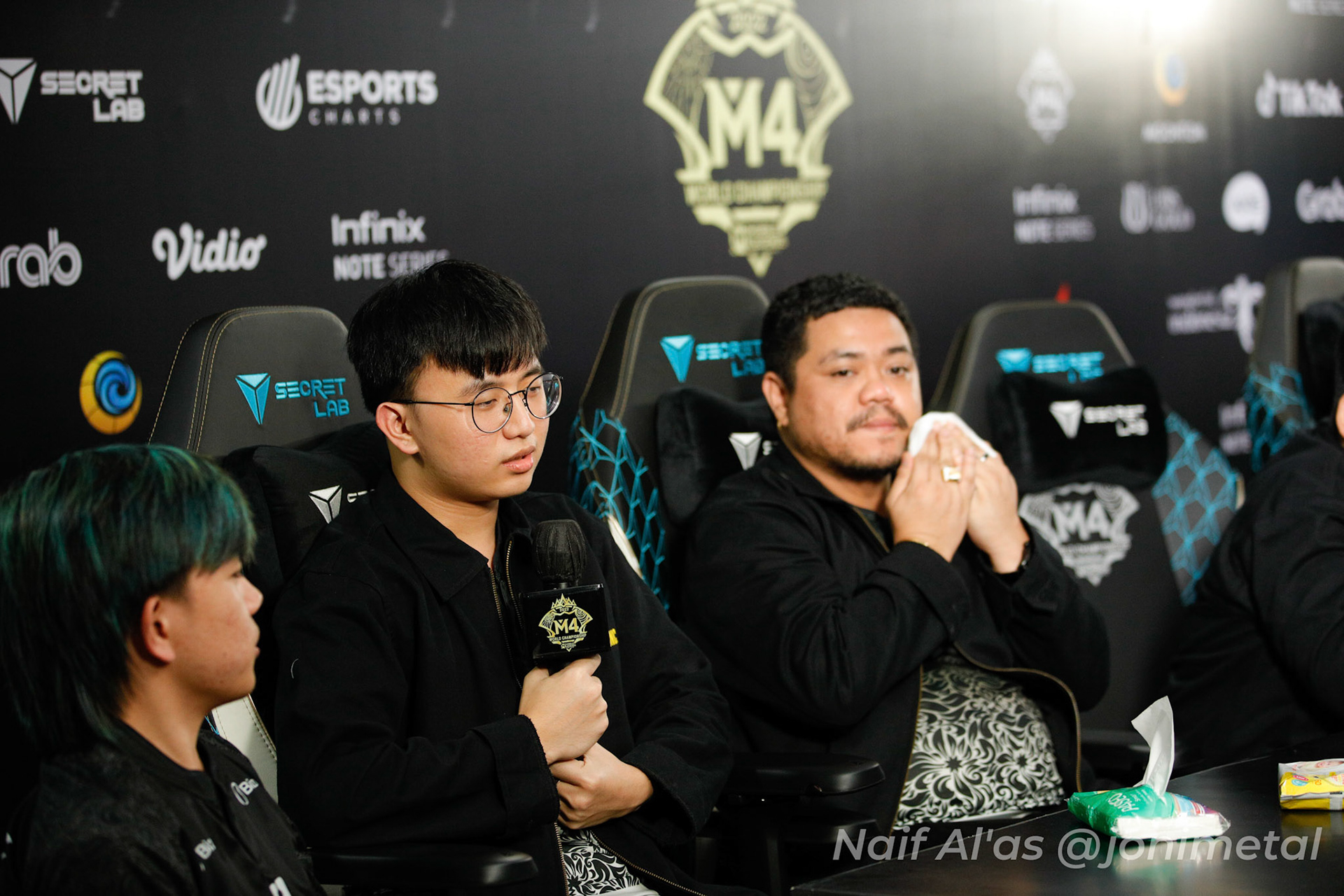 Jumat, 14 Januari 2023. M4 - Playoff Day 7 - Mobile Legends M4 World Championship di Tennis Indoor Senayan, Jakarta