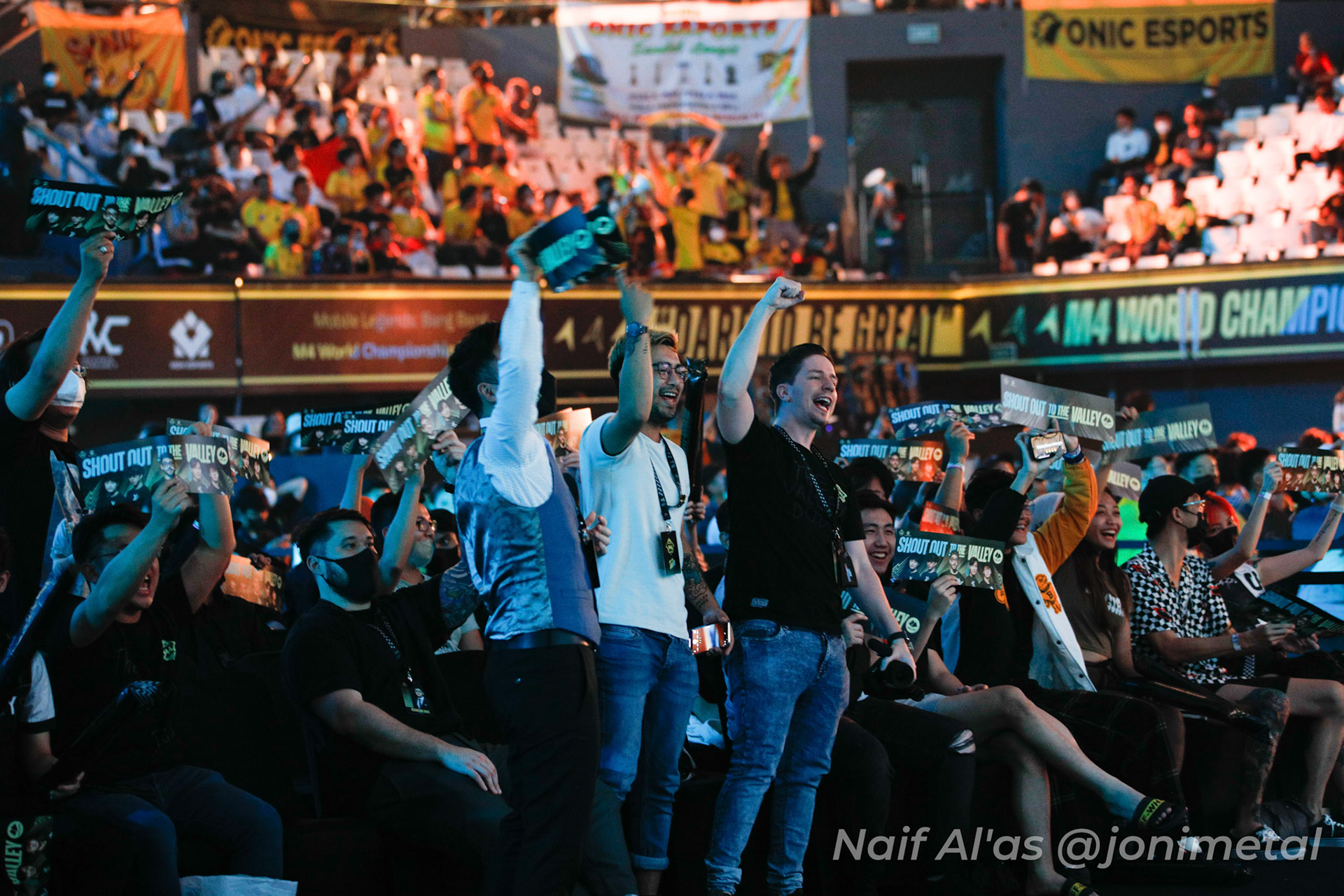 Jumat, 14 Januari 2023. M4 - Playoff Day 7 - Mobile Legends M4 World Championship di Tennis Indoor Senayan, Jakarta