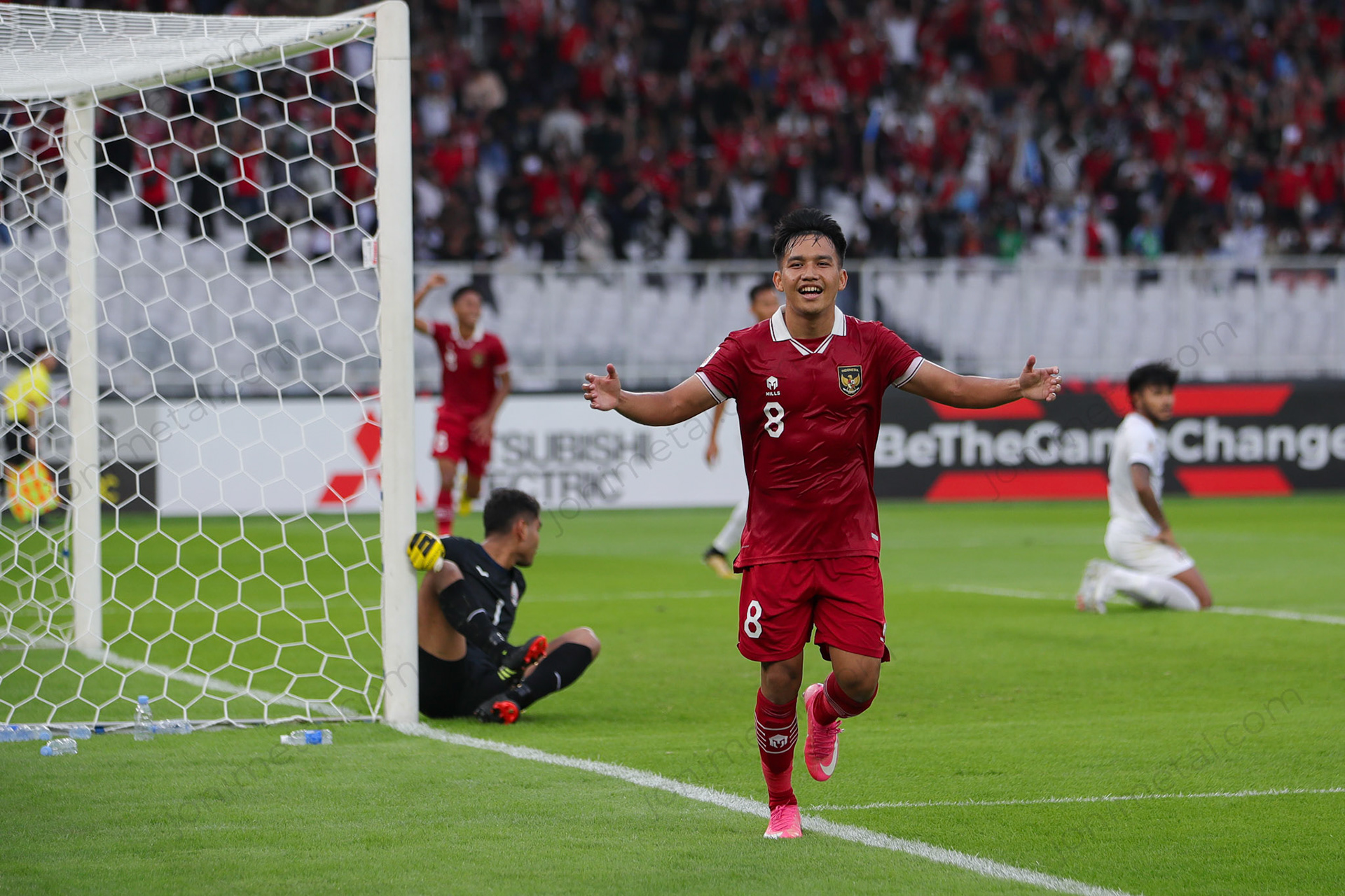 Jumat, 23 Desember 2022. AFF2022 - Indonesia 2-1 Kamboja di Stadion Utama Gelora Bung Karno, Senayan - Jakarta