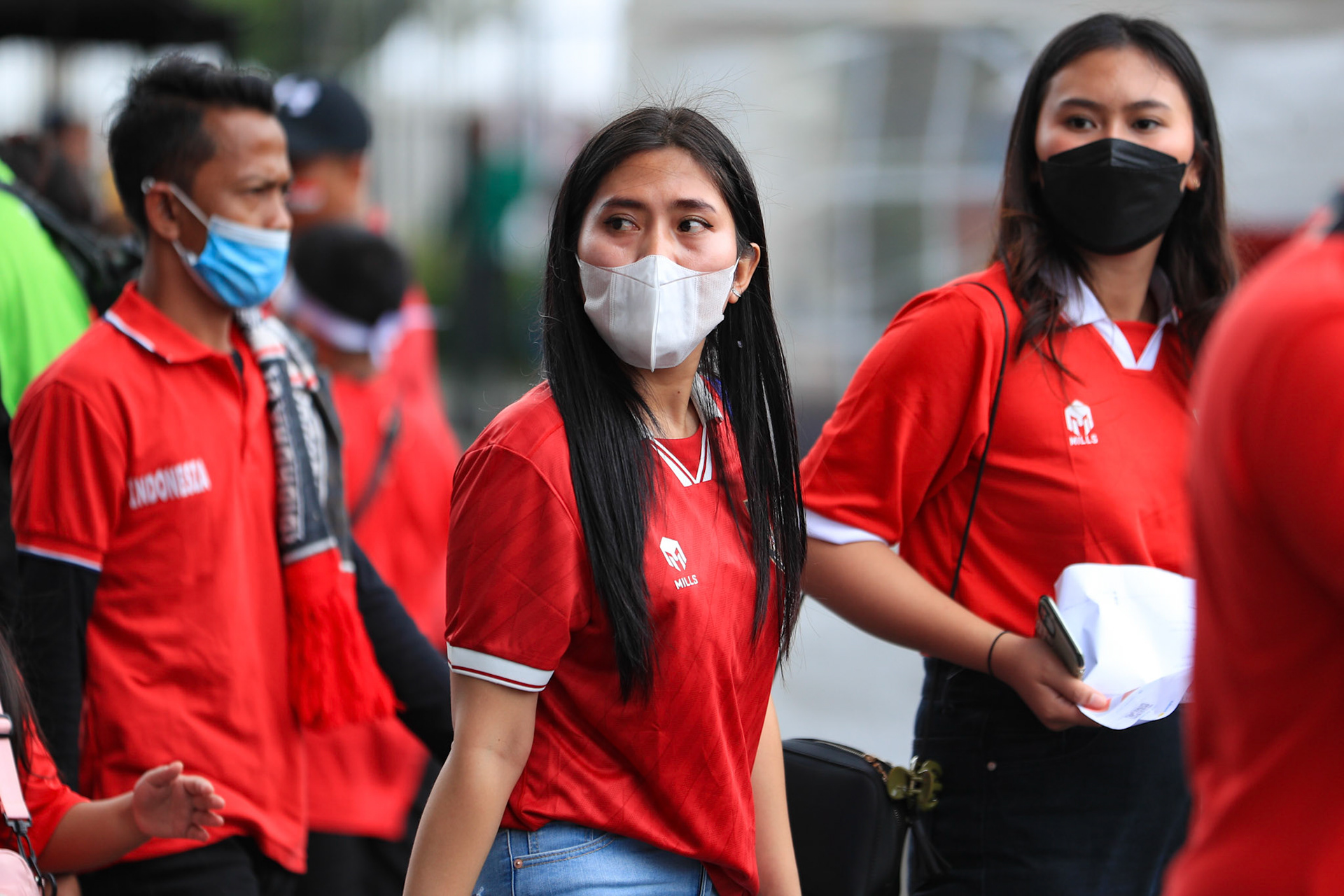 Kamis, 29 Desember 2022. AFF2022 - Group A - Indonesia 1-1 Thailand di Stadion Utama Gelora Bung Karno, Senayan - Jakarta