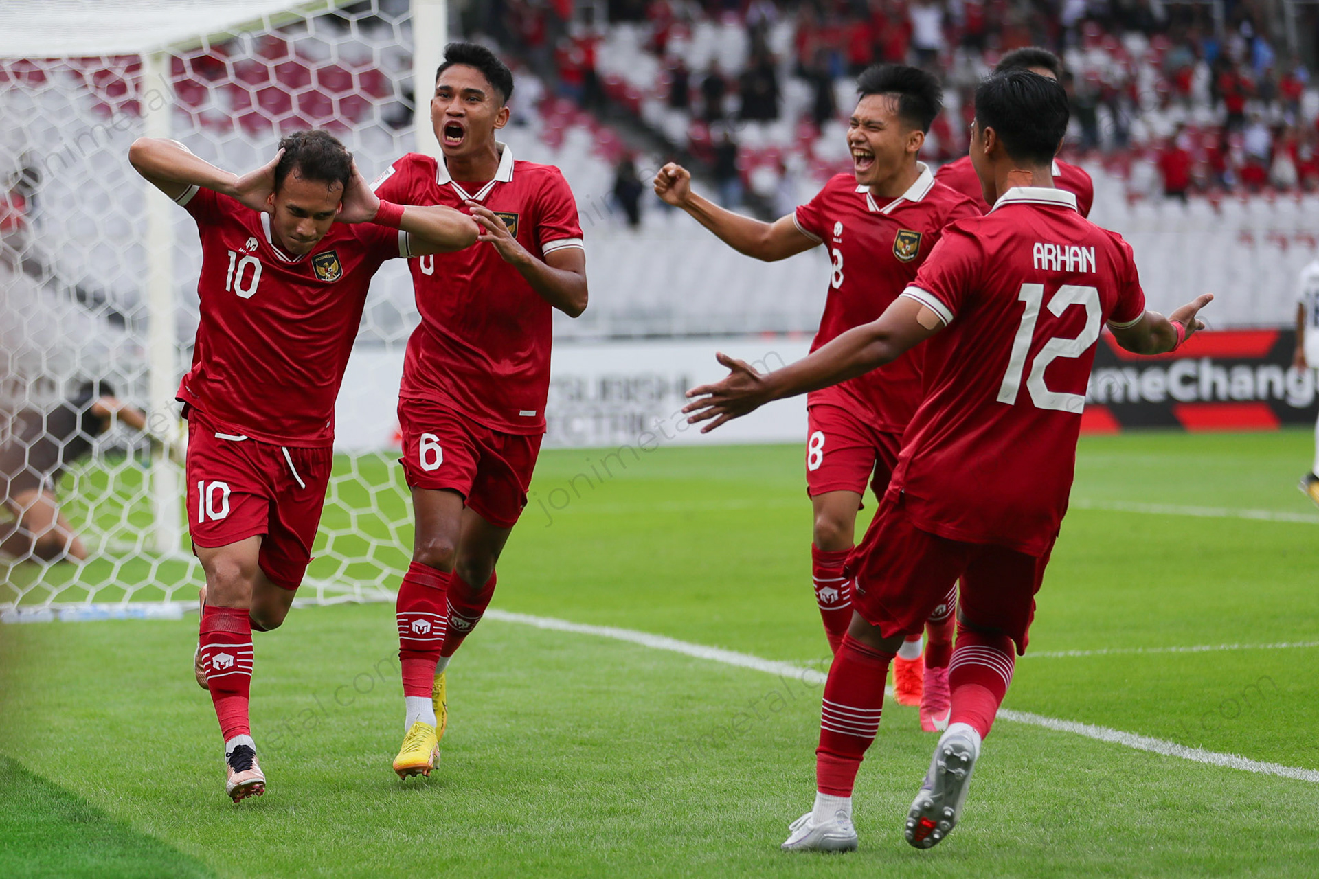 Jumat, 23 Desember 2022. AFF2022 - Indonesia 2-1 Kamboja di Stadion Utama Gelora Bung Karno, Senayan - Jakarta