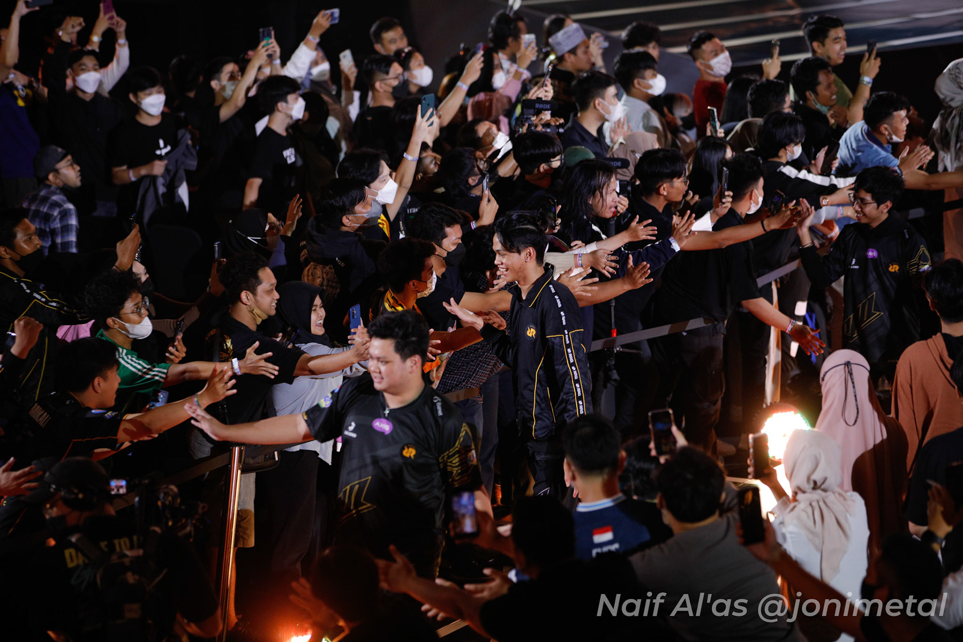 Sabtu, 14 Januari 2023. M4 - Playoff Day 8 - Mobile Legends M4 World Championship di Tennis Indoor Senayan, Jakarta