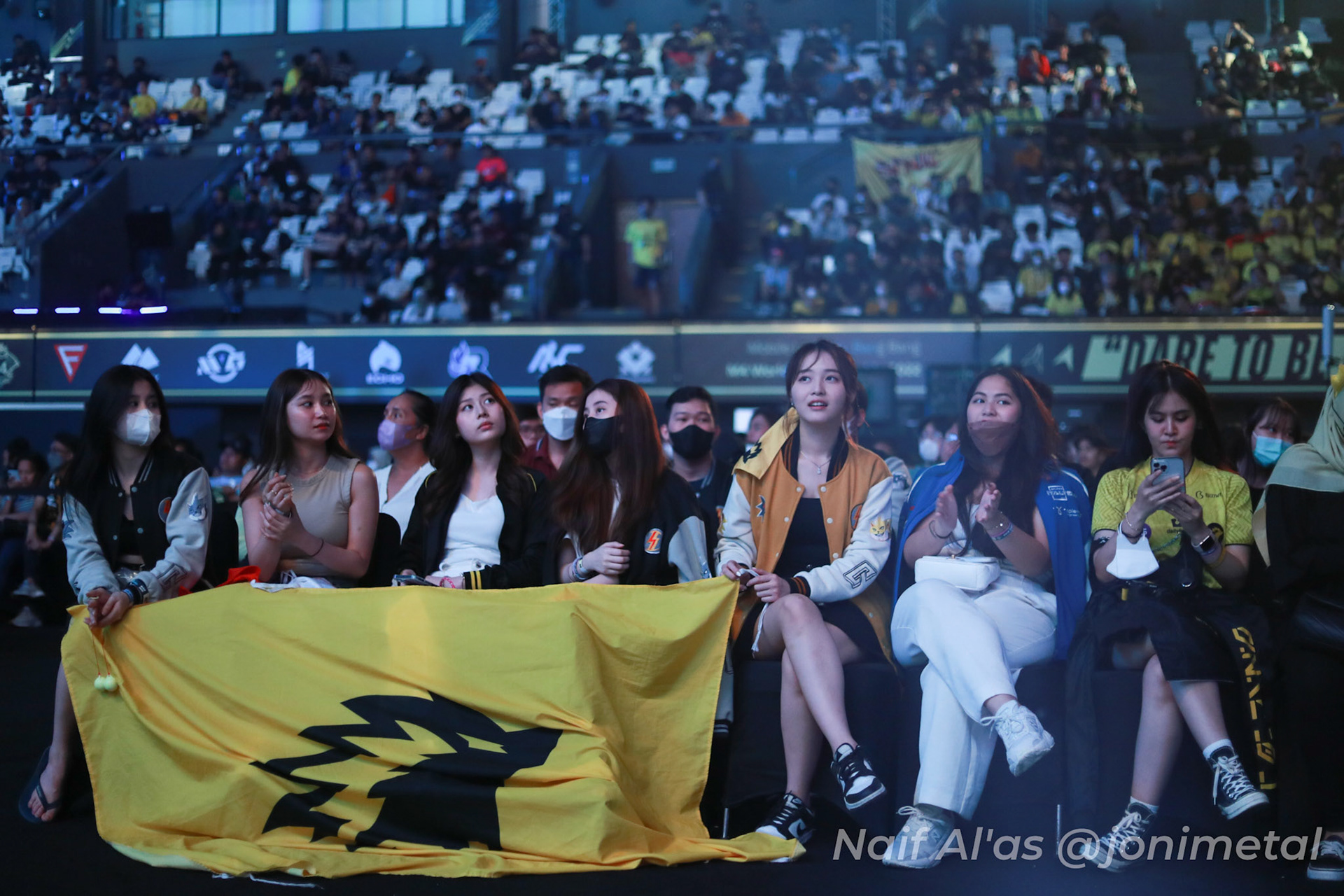 Jumat, 14 Januari 2023. M4 - Playoff Day 7 - Mobile Legends M4 World Championship di Tennis Indoor Senayan, Jakarta