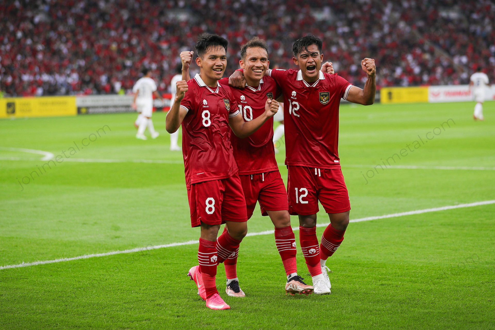 Jumat, 23 Desember 2022. AFF2022 - Indonesia 2-1 Kamboja di Stadion Utama Gelora Bung Karno, Senayan - Jakarta