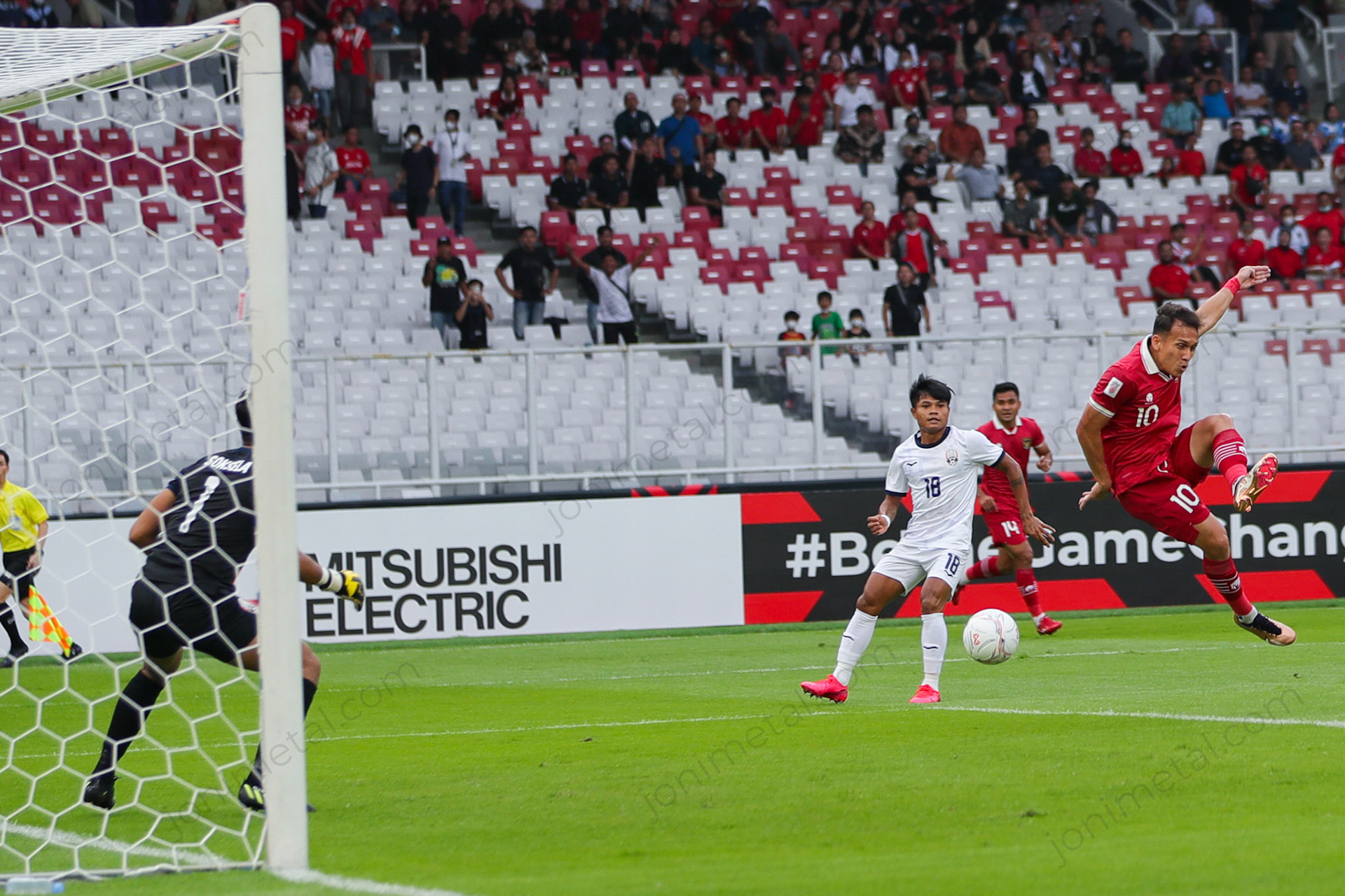 Jumat, 23 Desember 2022. AFF2022 - Indonesia 2-1 Kamboja di Stadion Utama Gelora Bung Karno, Senayan - Jakarta