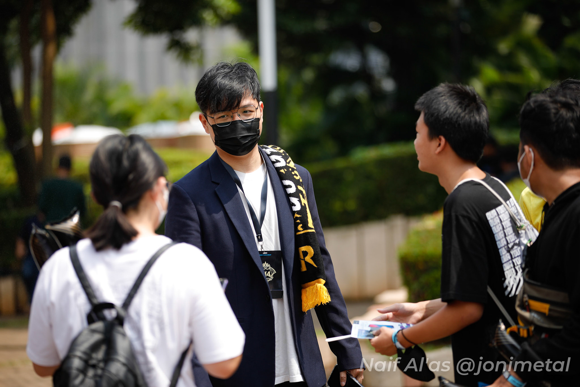 Sabtu, 14 Januari 2023. M4 - Playoff Day 8 - Mobile Legends M4 World Championship di Tennis Indoor Senayan, Jakarta