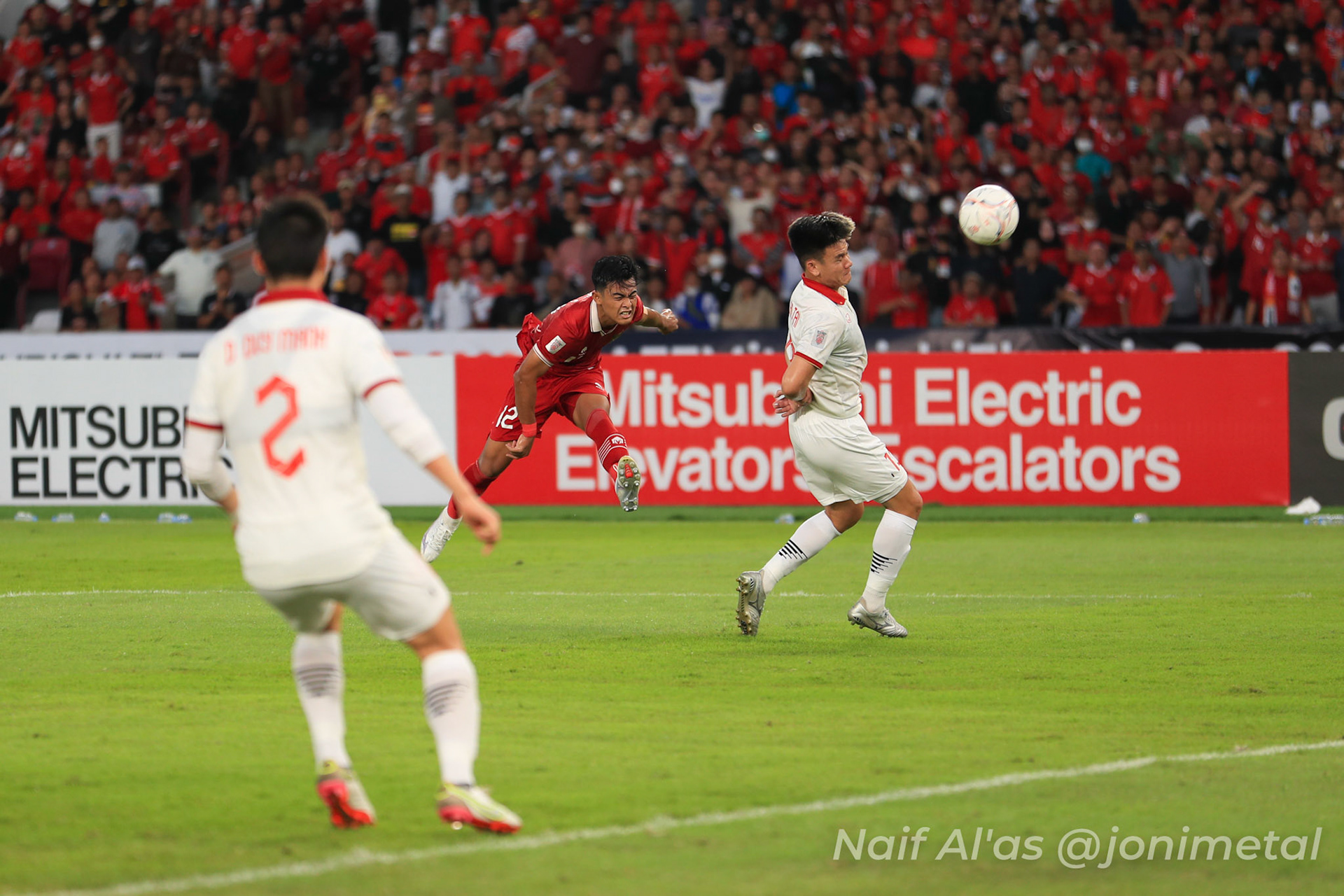 Jumat, 6 Januari 2022. AFF2022 - Semifinal, Leg 1 - Indonesia 0-0 Vietnam di Stadion Utama Gelora Bung Karno, Senayan - Jakarta