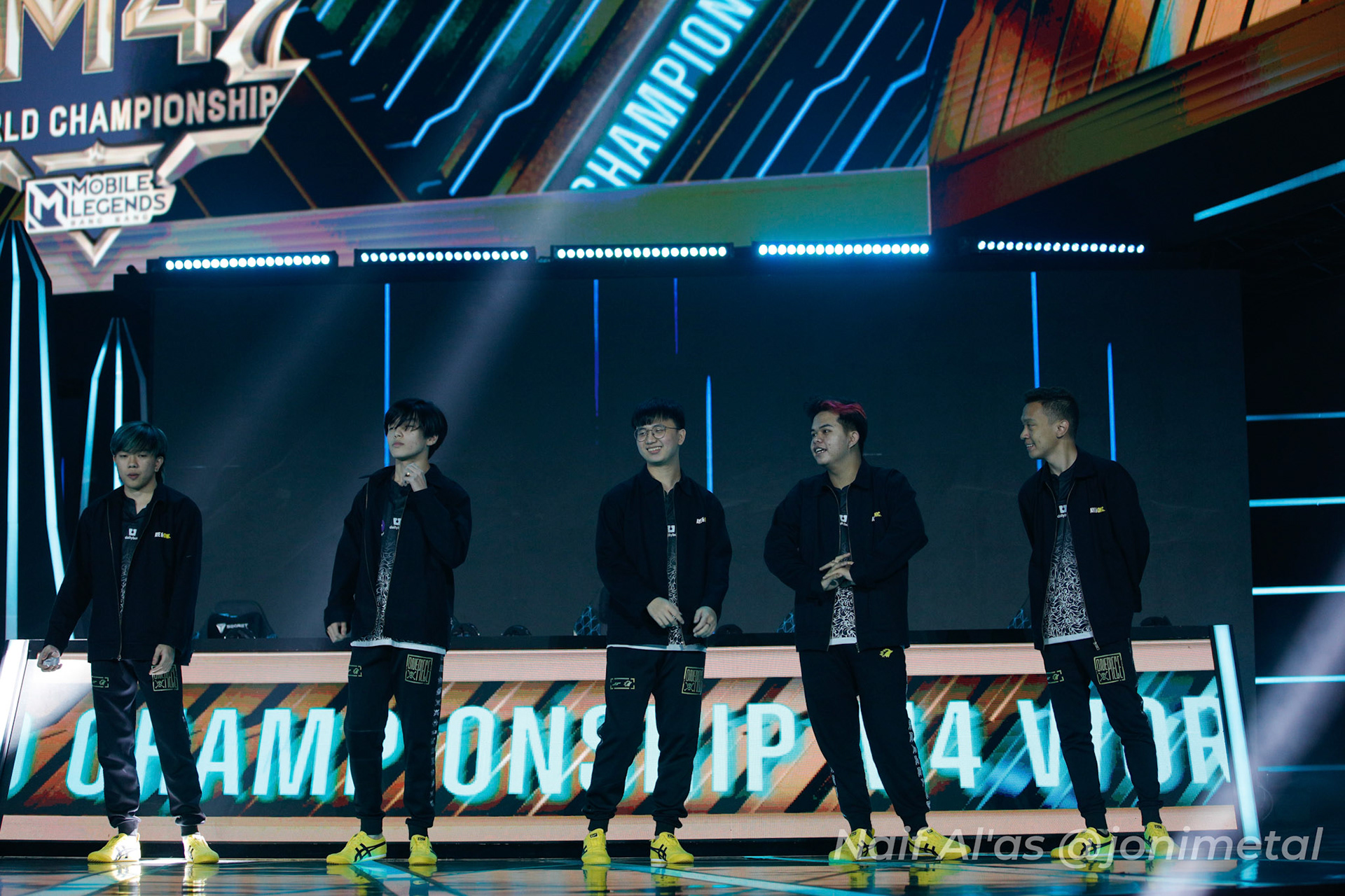 Jumat, 14 Januari 2023. M4 - Playoff Day 7 - Mobile Legends M4 World Championship di Tennis Indoor Senayan, Jakarta