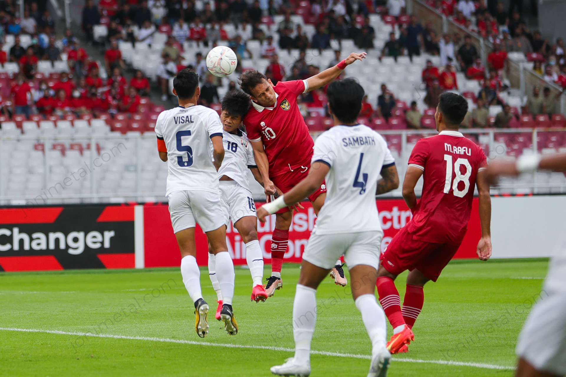 Jumat, 23 Desember 2022. AFF2022 - Indonesia 2-1 Kamboja di Stadion Utama Gelora Bung Karno, Senayan - Jakarta