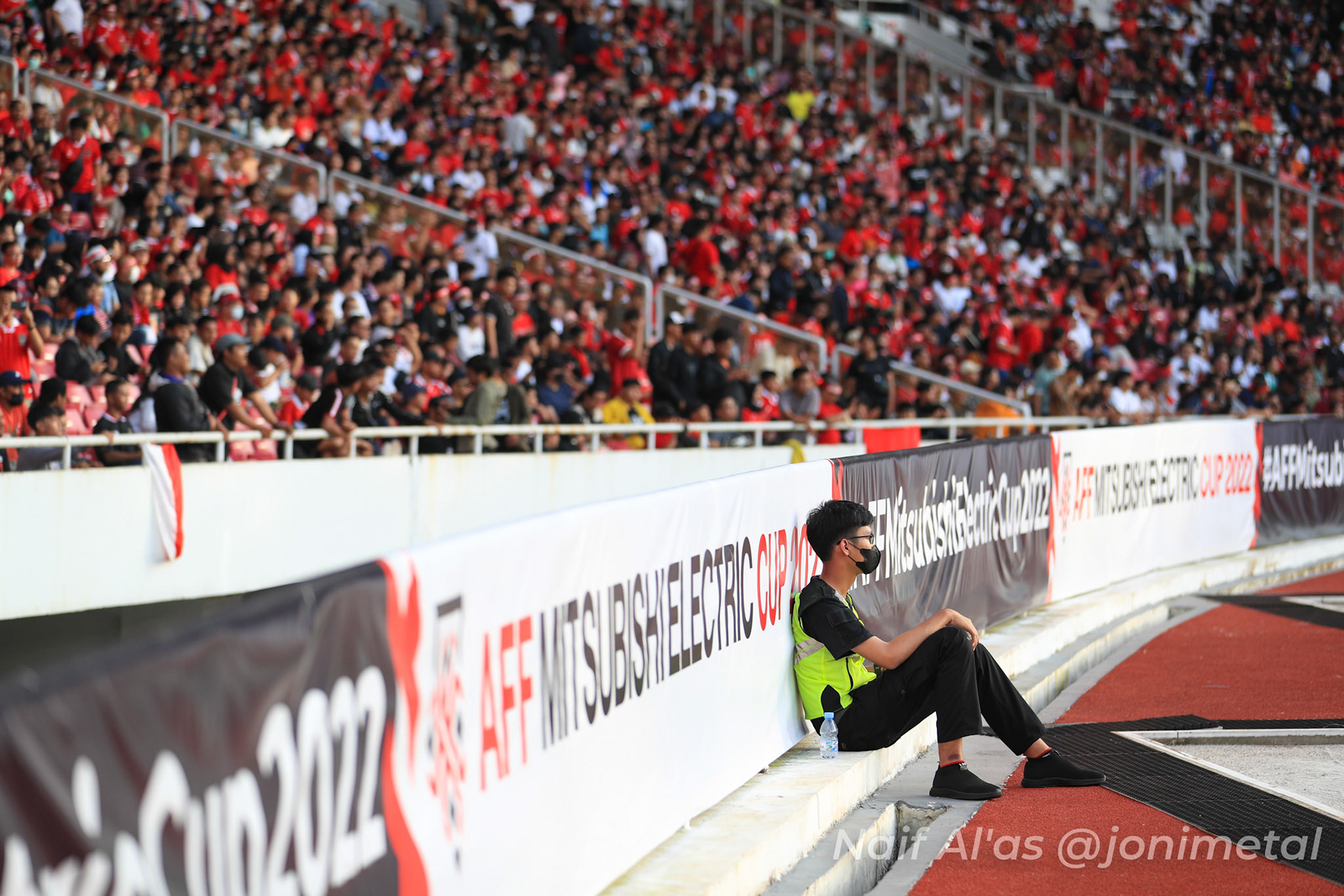 Jumat, 6 Januari 2022. AFF2022 - Semifinal, Leg 1 - Indonesia 0-0 Vietnam di Stadion Utama Gelora Bung Karno, Senayan - Jakarta