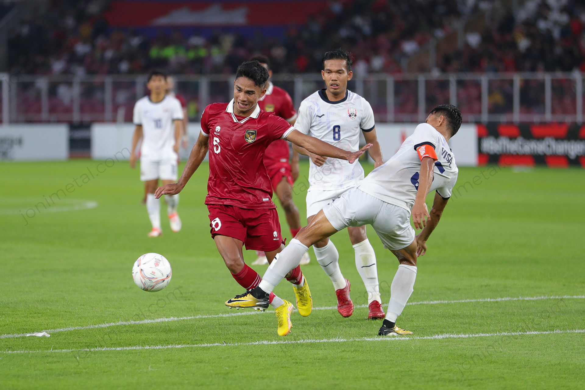 Jumat, 23 Desember 2022. AFF2022 - Indonesia 2-1 Kamboja di Stadion Utama Gelora Bung Karno, Senayan - Jakarta