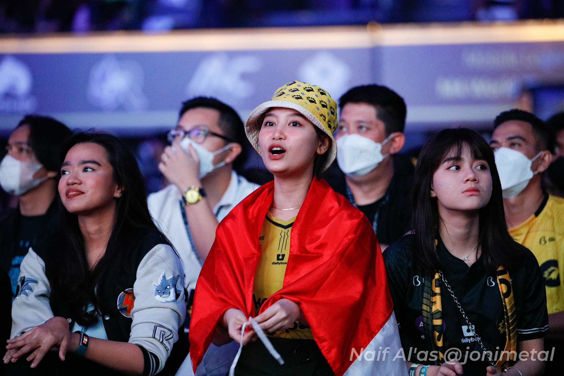 Kamis, 12 Januari 2023 . M4 - Playoff Day 6 - Mobile Legends M4 World Championship di Tennis Indoor Senayan, Jakarta