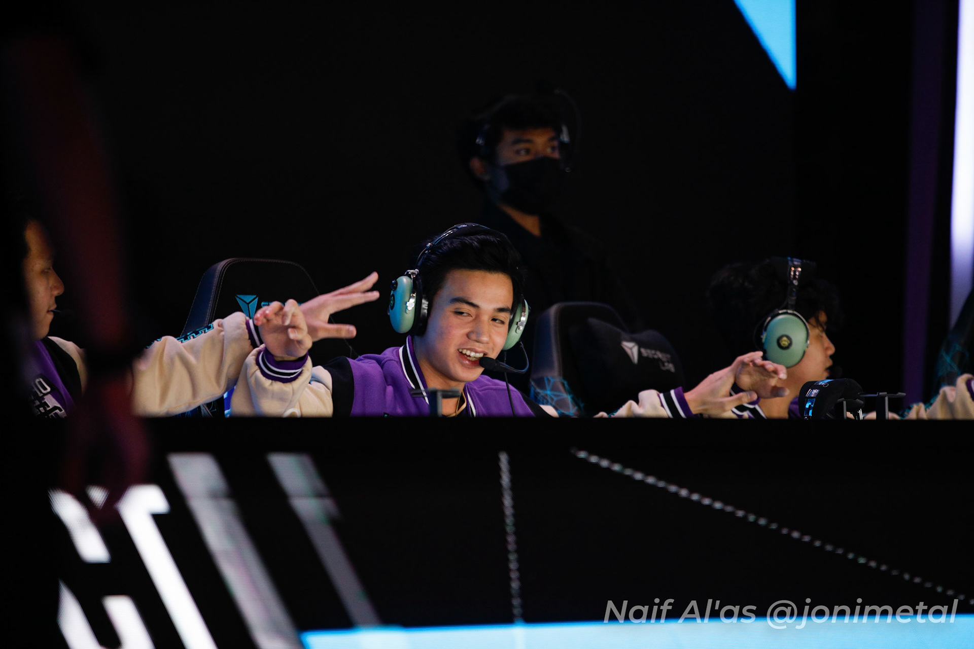 Sabtu, 14 Januari 2023. M4 - Playoff Day 8 - Mobile Legends M4 World Championship di Tennis Indoor Senayan, Jakarta