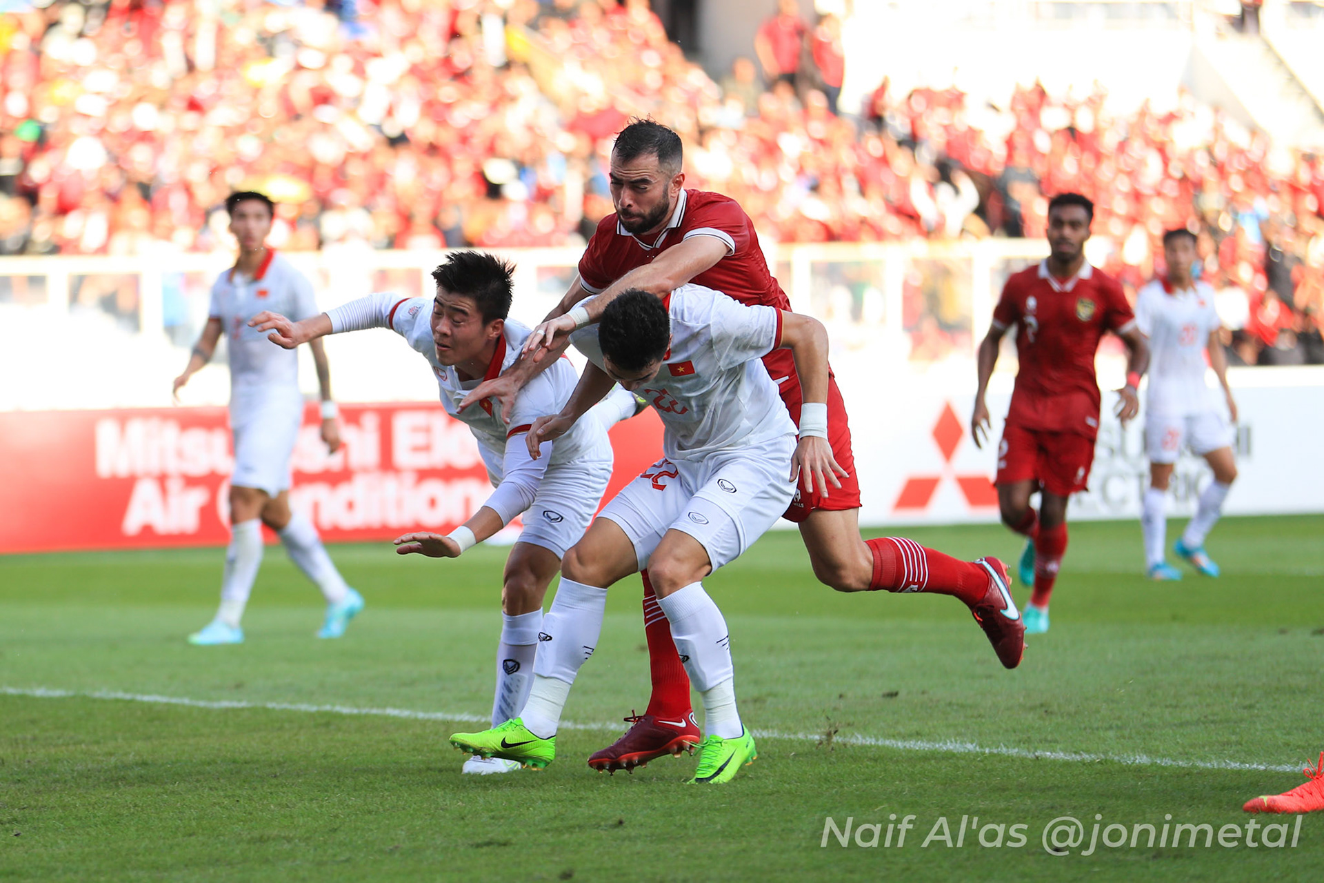 Jumat, 6 Januari 2022. AFF2022 - Semifinal, Leg 1 - Indonesia 0-0 Vietnam di Stadion Utama Gelora Bung Karno, Senayan - Jakarta