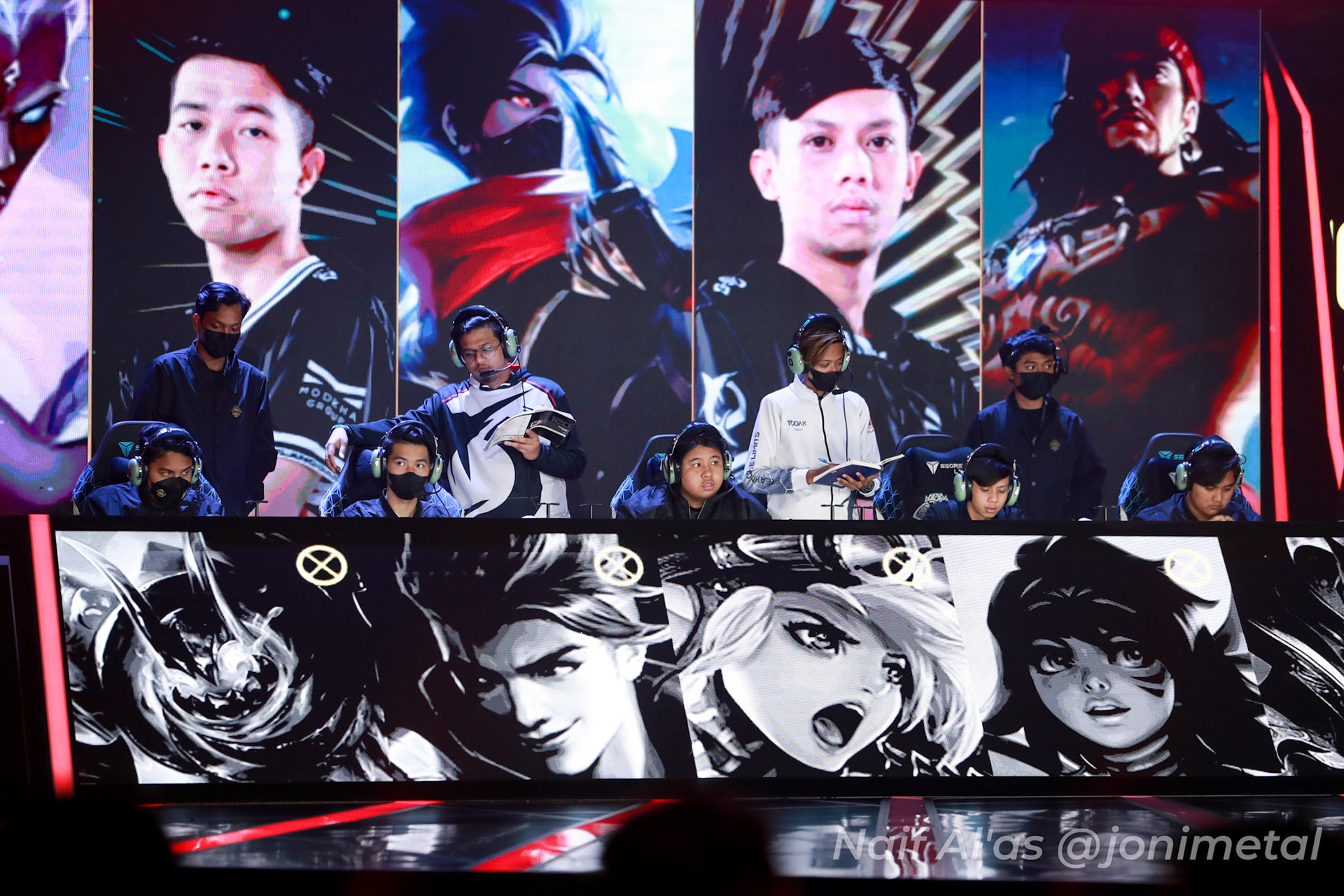 Selasa, 10 Januari 2023. M4 - Playoff Day 4 - Mobile Legends M4 World Championship di Tennis Indoor Senayan, Jakarta