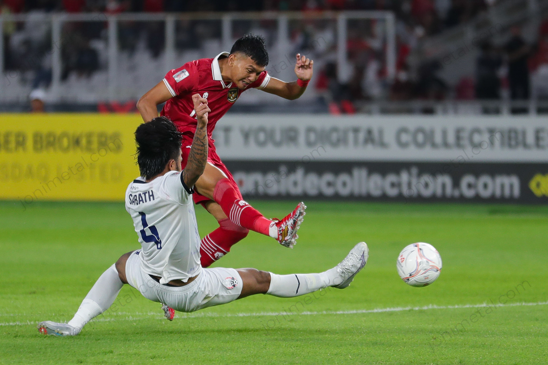 Jumat, 23 Desember 2022. AFF2022 - Indonesia 2-1 Kamboja di Stadion Utama Gelora Bung Karno, Senayan - Jakarta