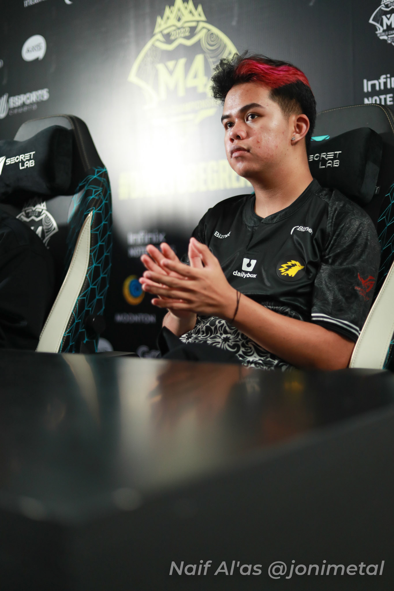 Jumat, 14 Januari 2023. M4 - Playoff Day 7 - Mobile Legends M4 World Championship di Tennis Indoor Senayan, Jakarta