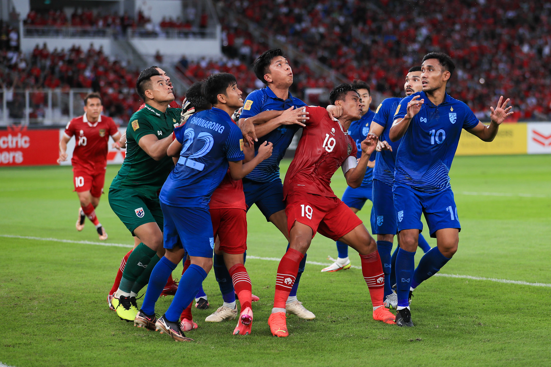 Kamis, 29 Desember 2022. AFF2022 - Group A - Indonesia 1-1 Thailand di Stadion Utama Gelora Bung Karno, Senayan - Jakarta