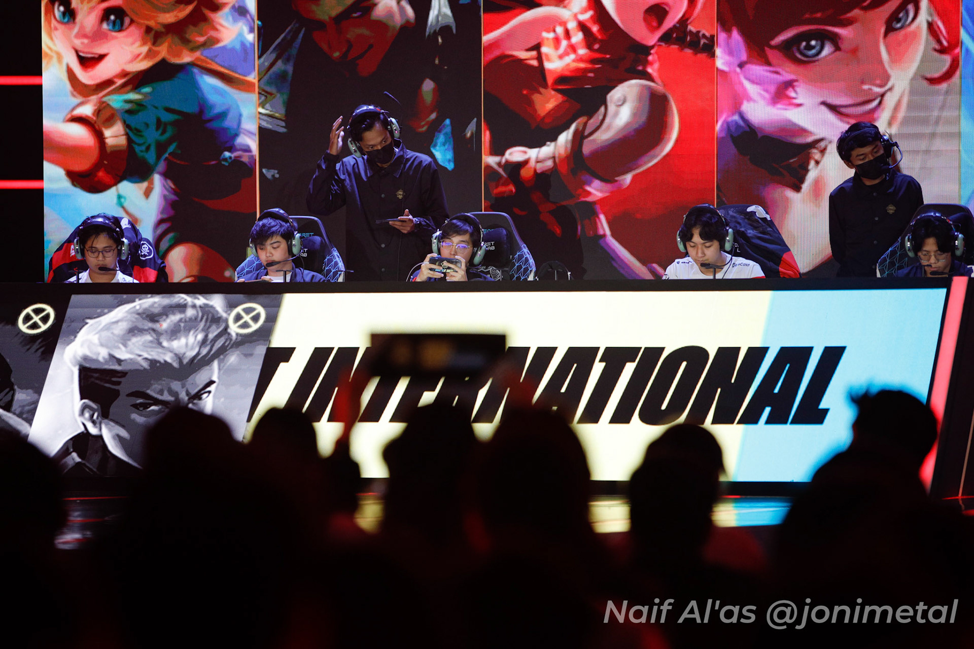 Minggu, 15 Januari 2023. M4 - Playoff Day 9 - Mobile Legends M4 World Championship di Tennis Indoor Senayan, Jakarta