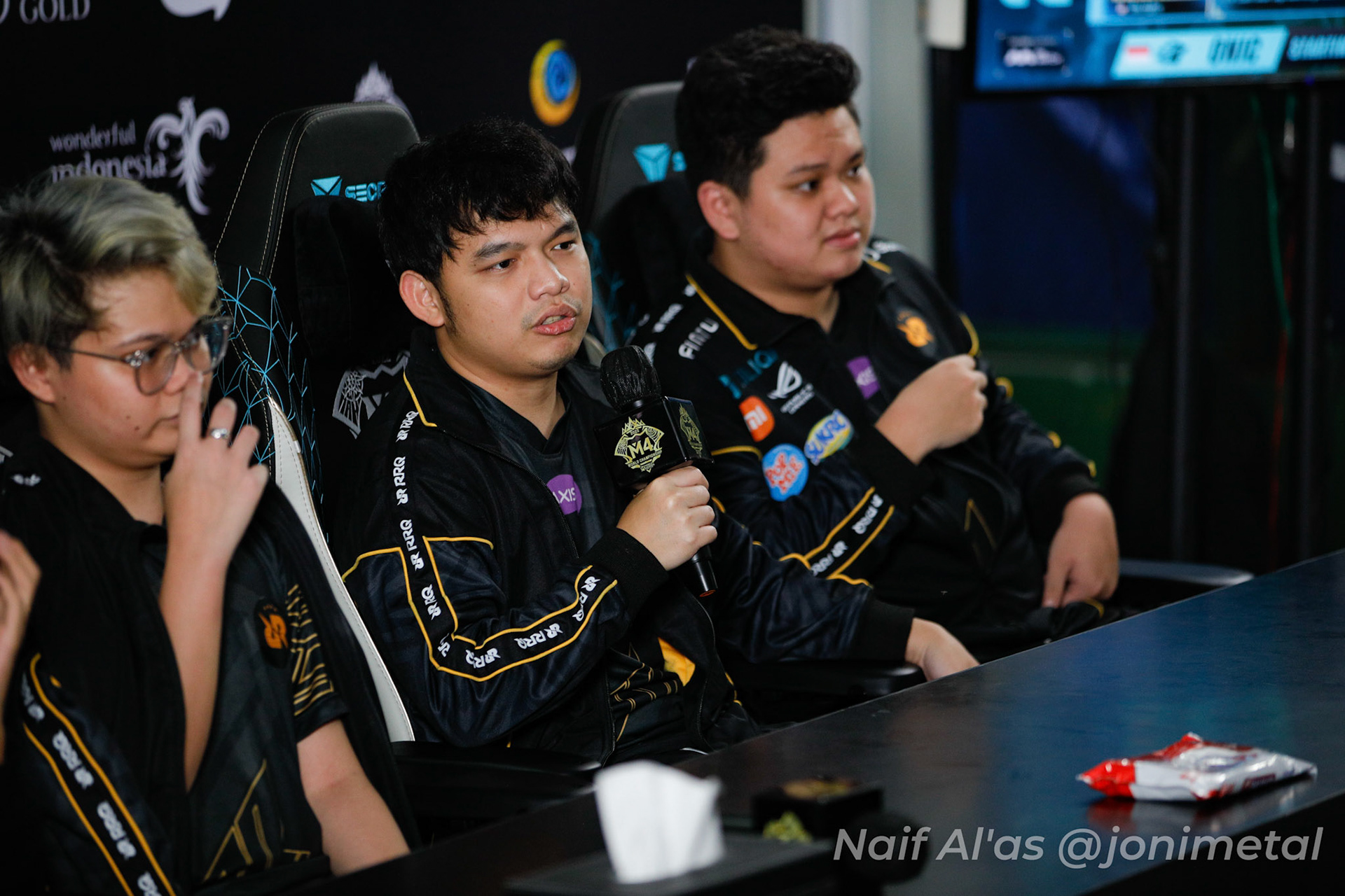 Jumat, 14 Januari 2023. M4 - Playoff Day 7 - Mobile Legends M4 World Championship di Tennis Indoor Senayan, Jakarta