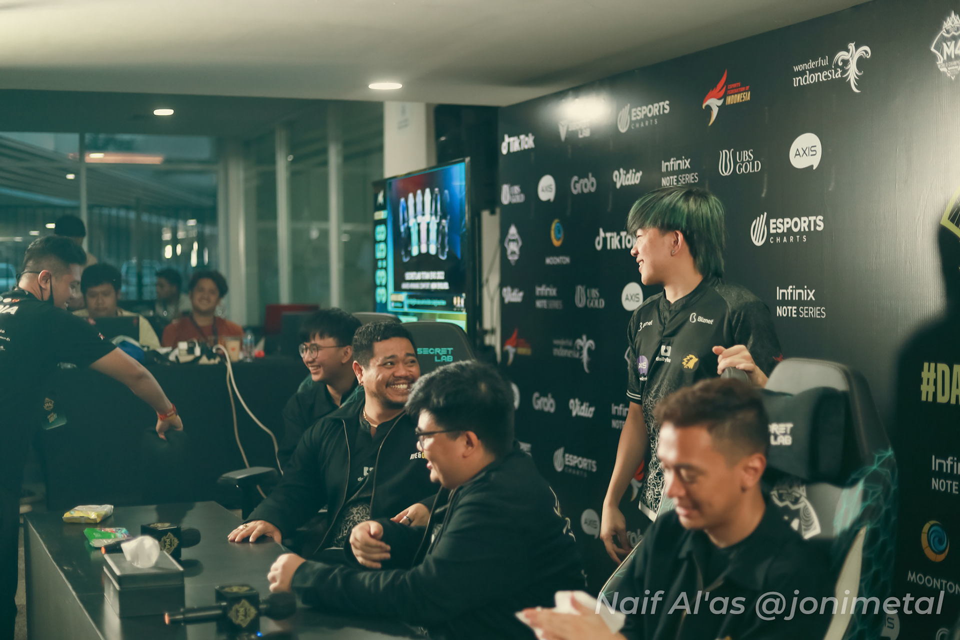 Jumat, 14 Januari 2023. M4 - Playoff Day 7 - Mobile Legends M4 World Championship di Tennis Indoor Senayan, Jakarta