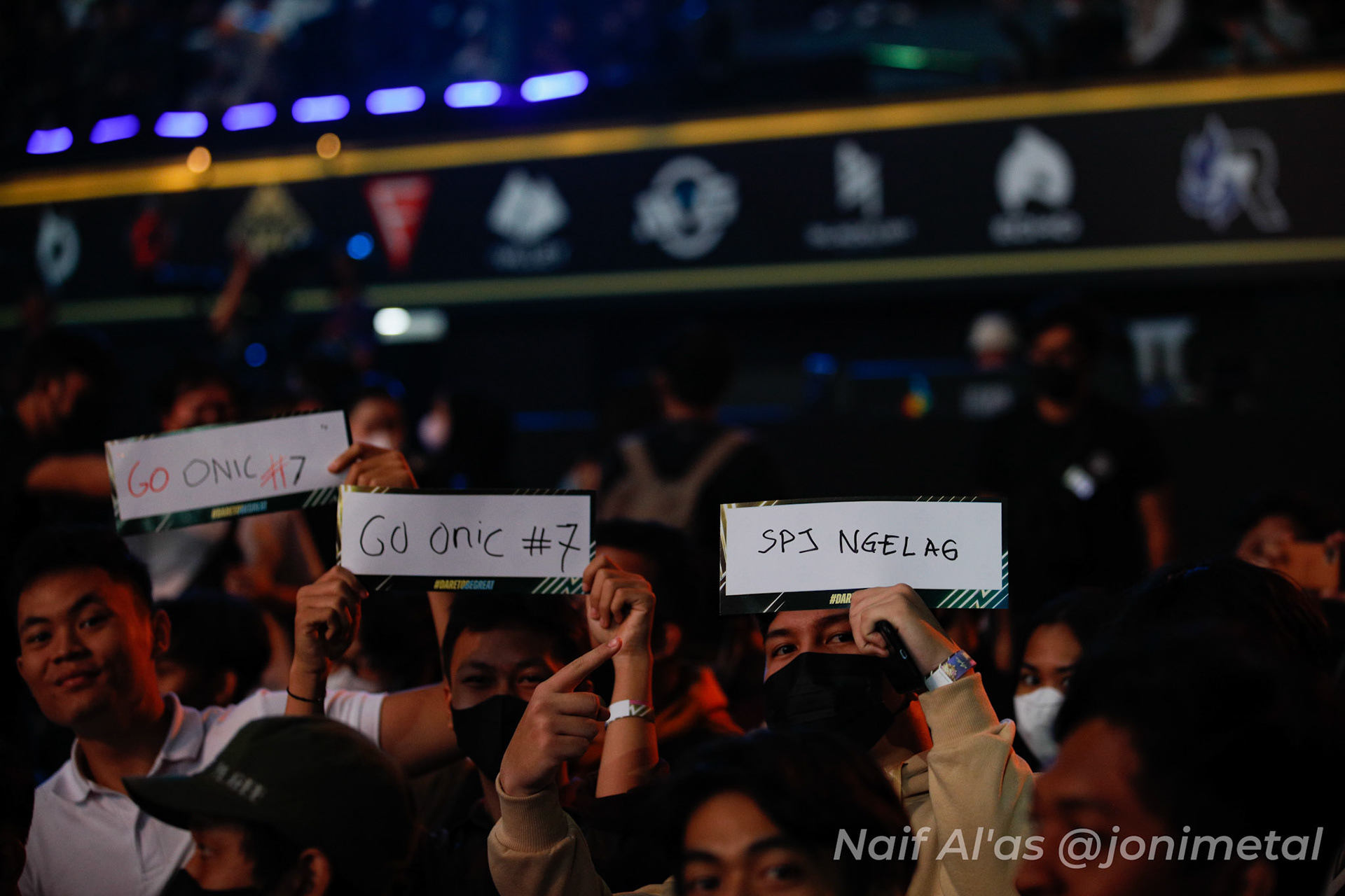 Jumat, 14 Januari 2023. M4 - Playoff Day 7 - Mobile Legends M4 World Championship di Tennis Indoor Senayan, Jakarta